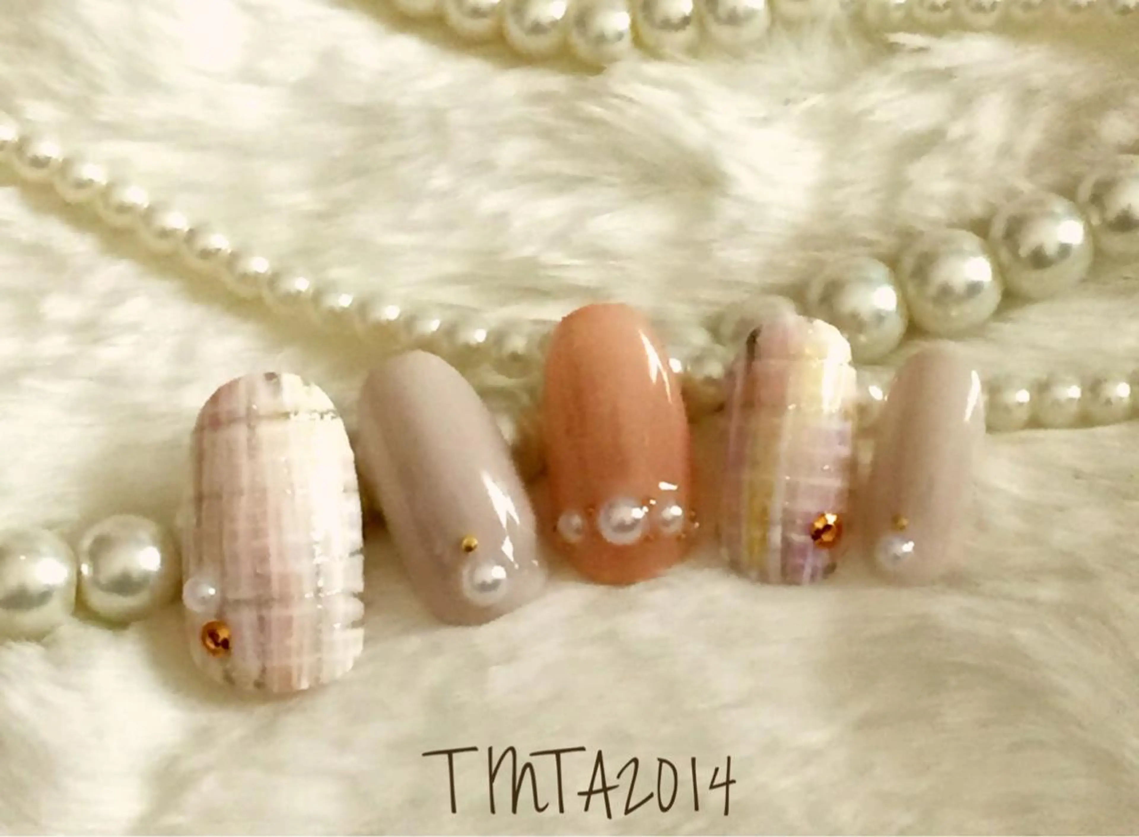 ネイル オフィスネイル ネイルサロン ティンタ所属・馬場 典子のネイルデザイン