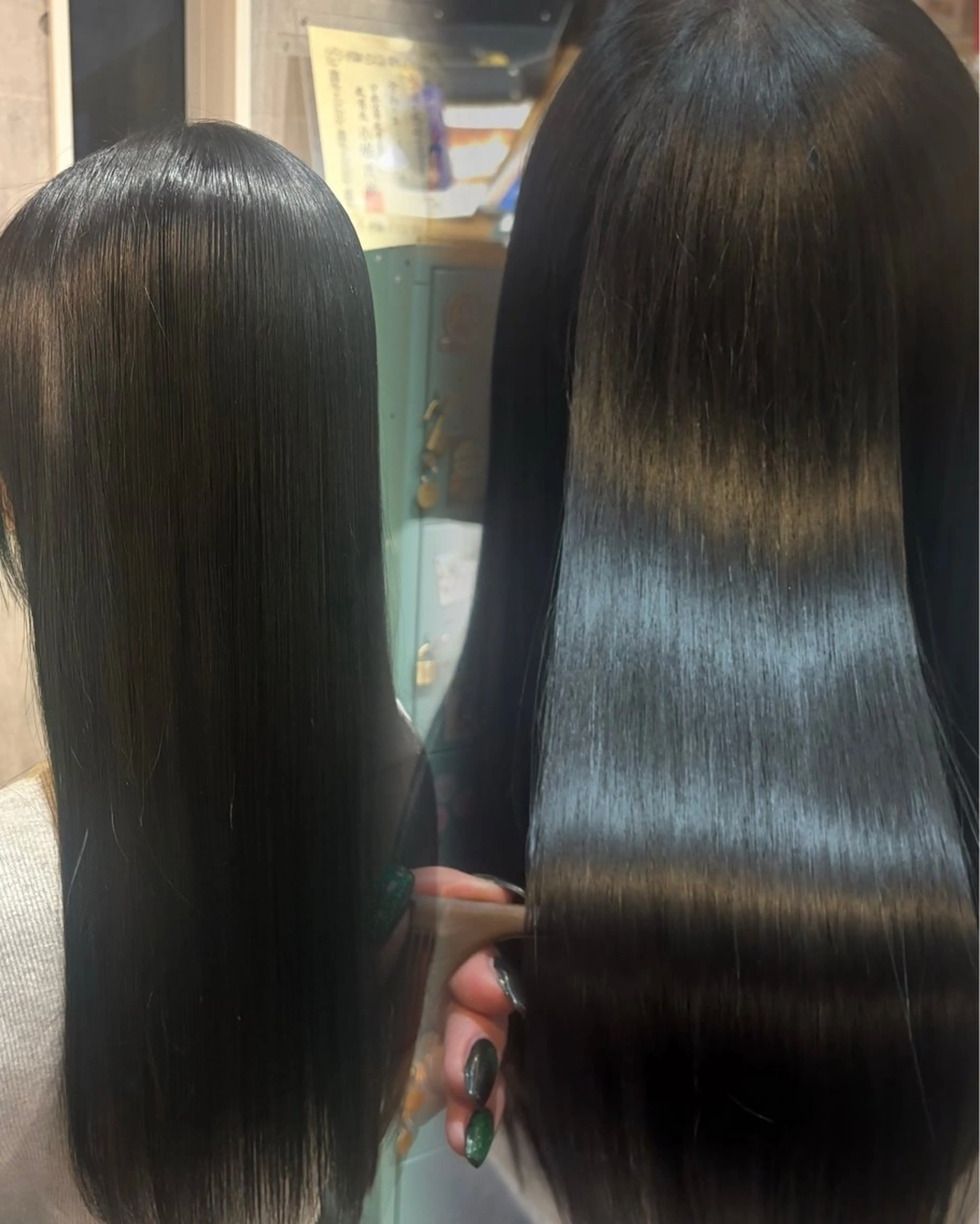 ロング ヘアカラー トリートメント 矢野 夢果のヘアスタイル