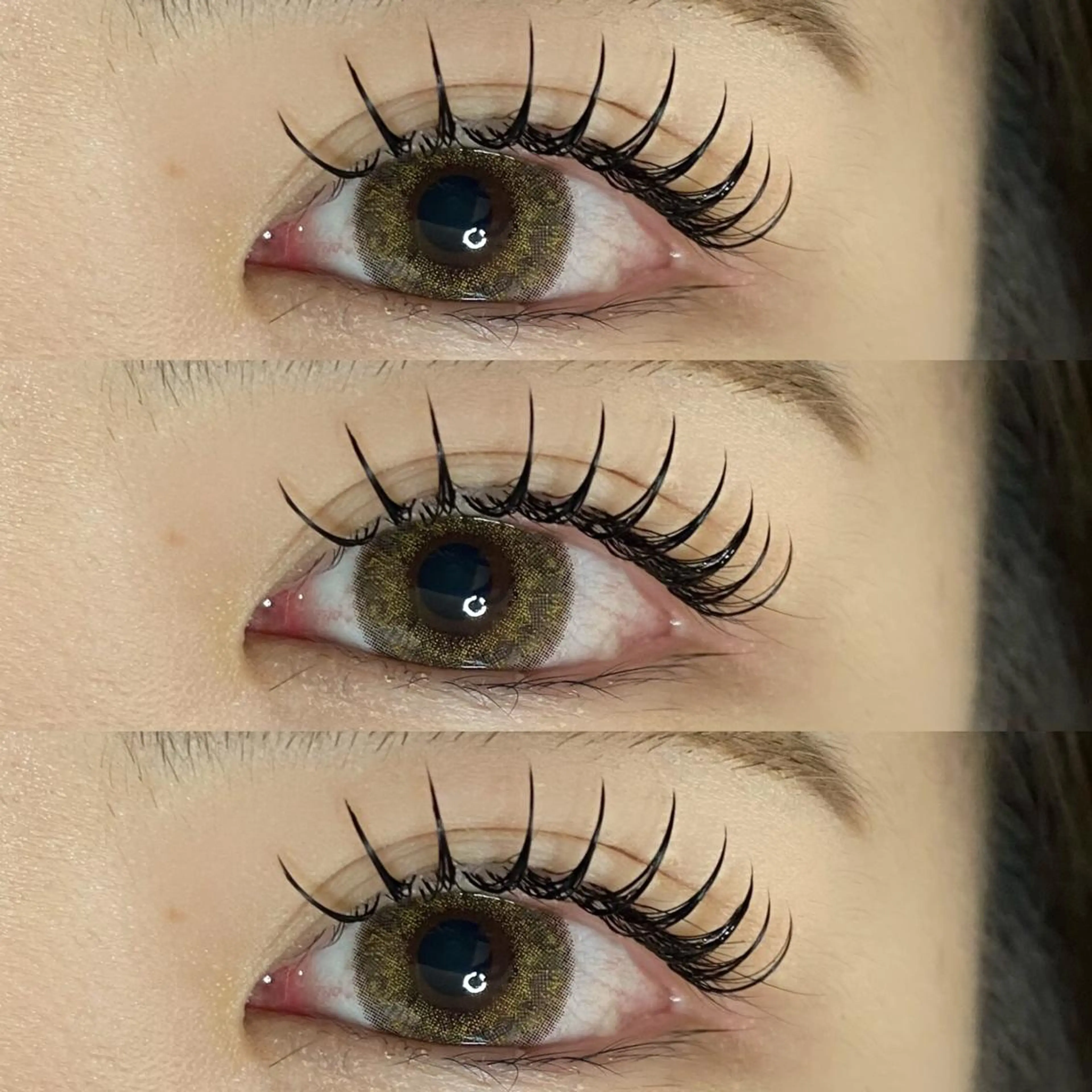 マツエク・マツパ フラットラッシュ 24 -niji-のマツエク・マツパデザイン