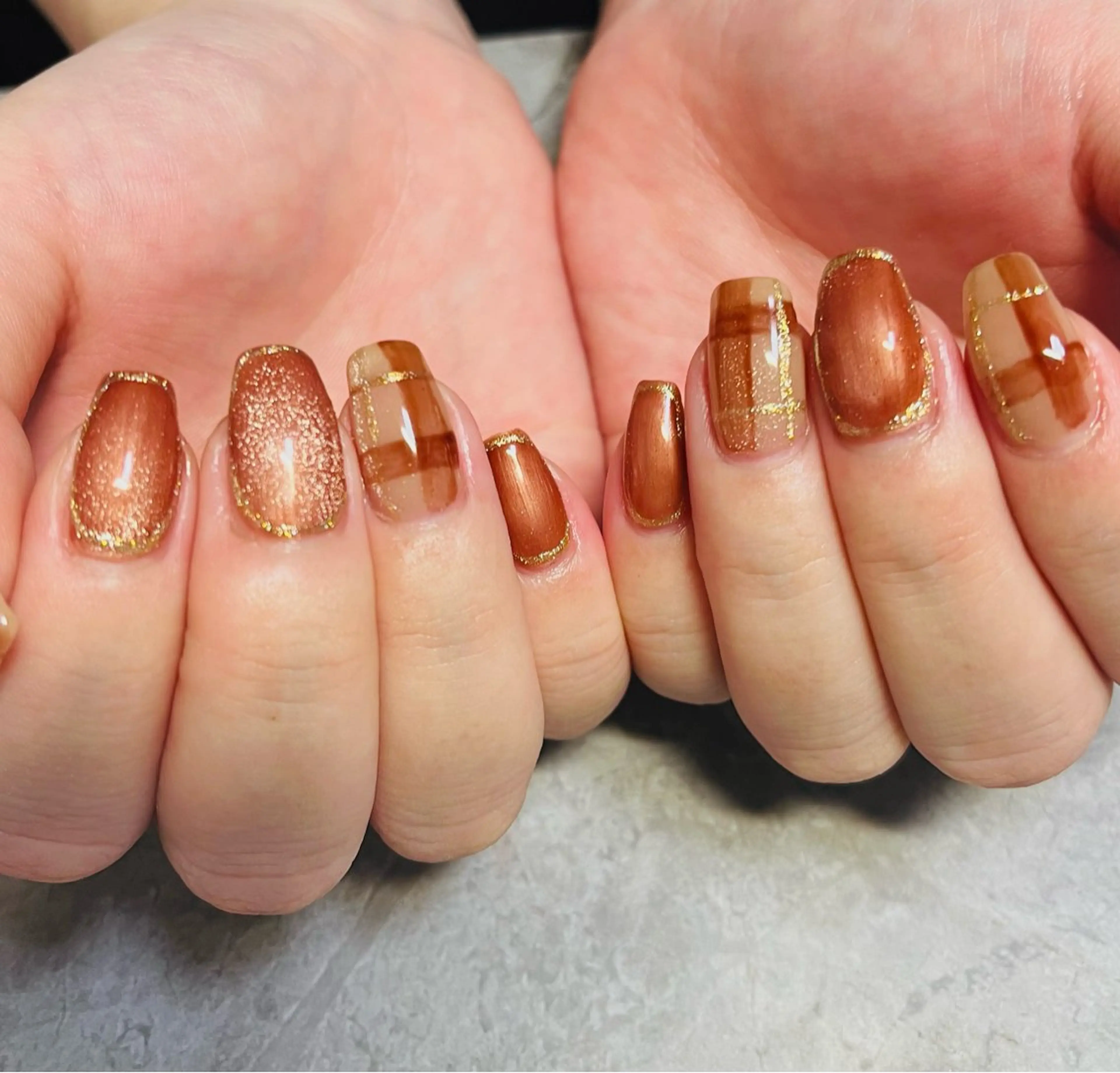 ネイル マグネットネイル Felice所属・ベテランネイル cnc nailのネイルデザイン