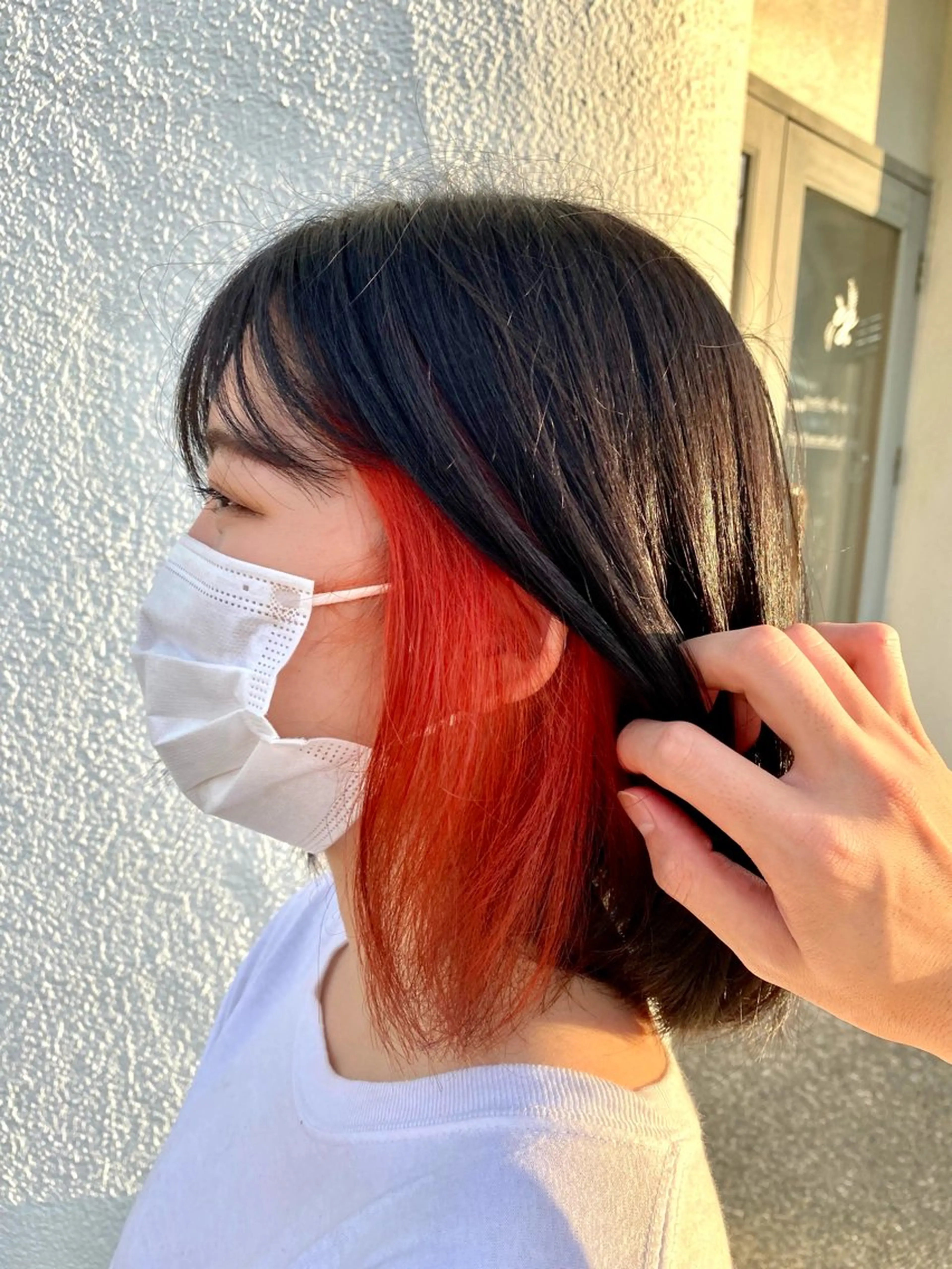 ミディアム 北川 飛瑶のヘアスタイル