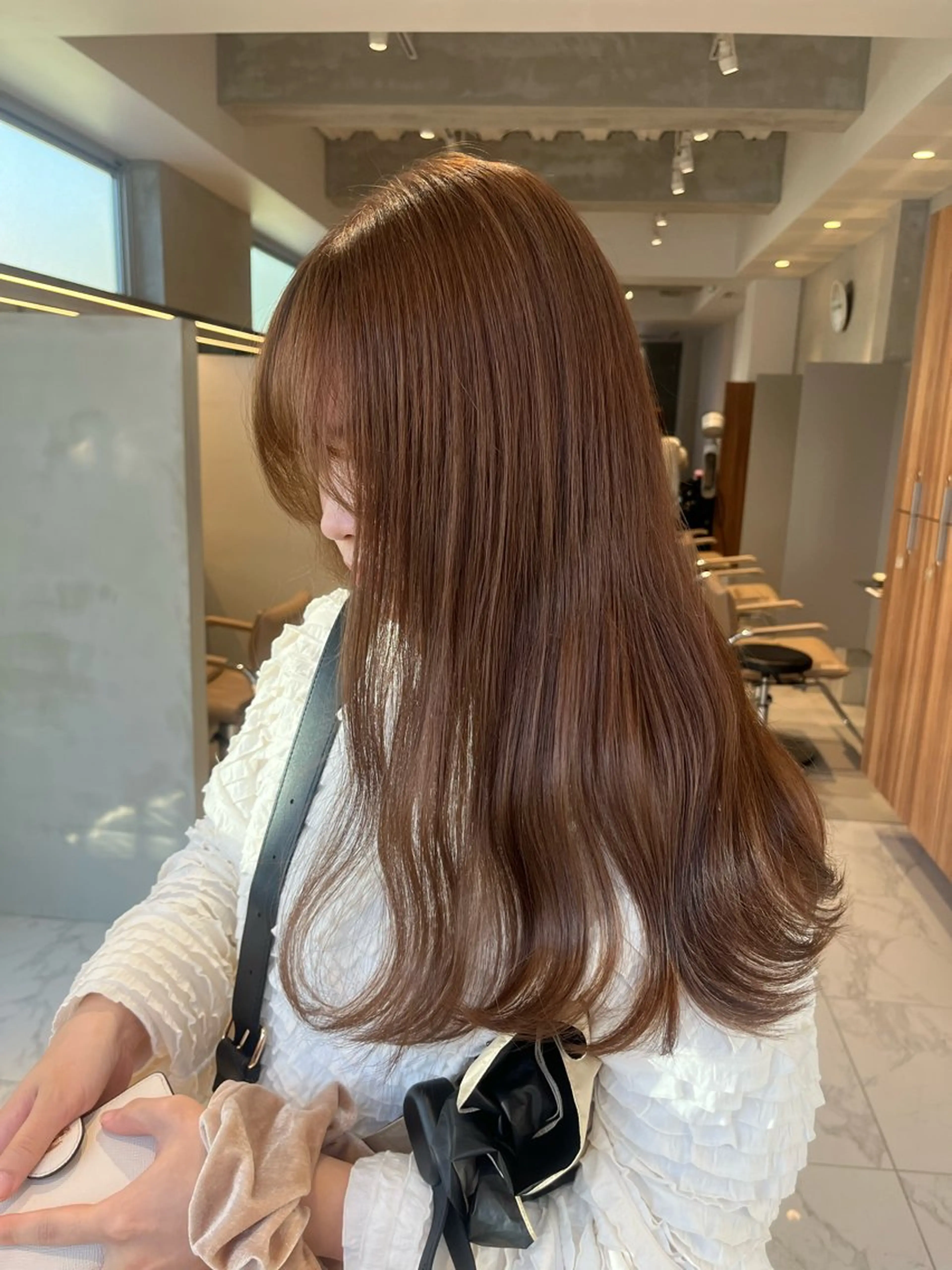 髪質改善カラー✨+mbSP+TRの写真