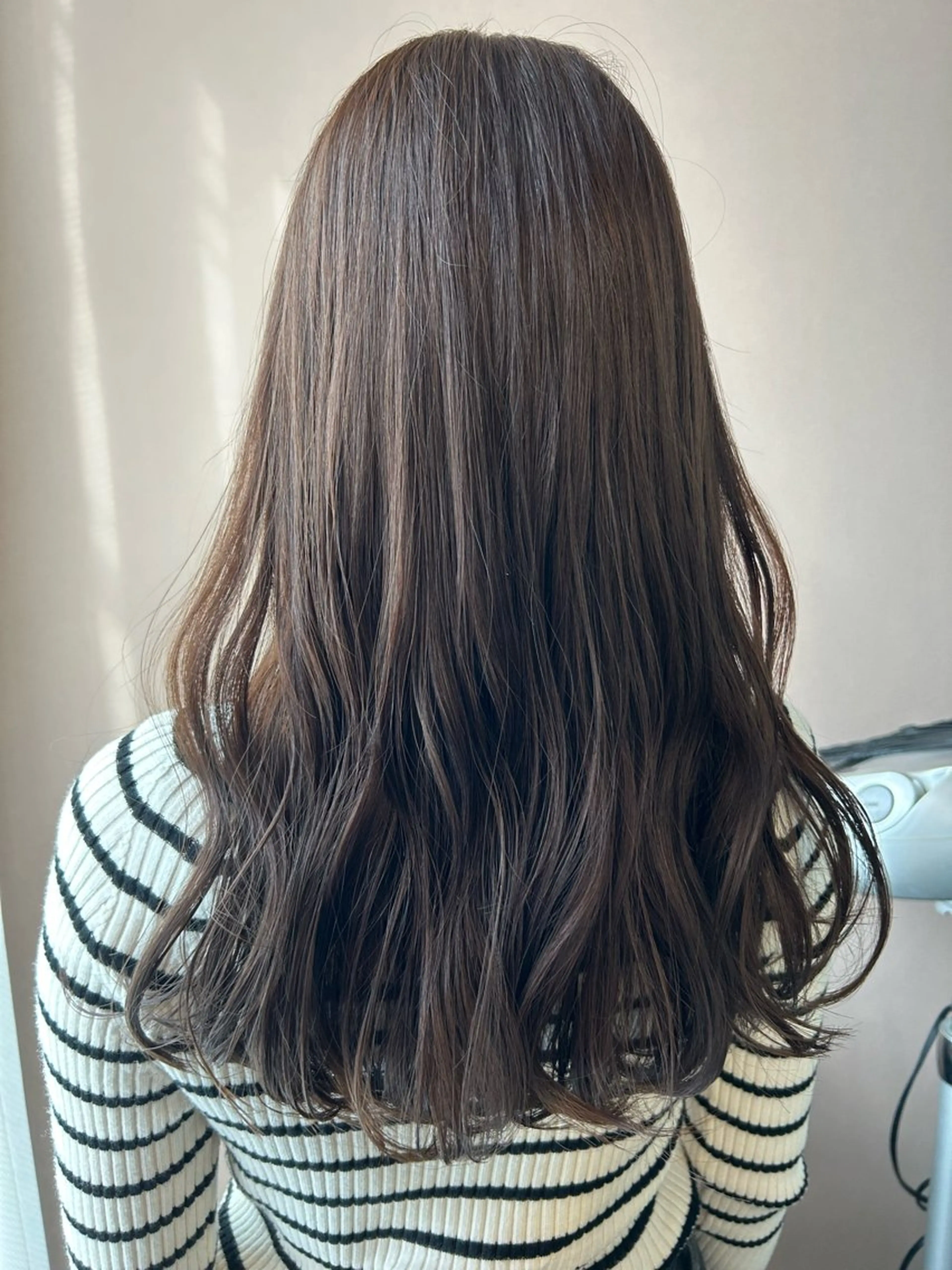 ロング カラー ブラウンカラー ショコラブラウン カット ヘアカラー トリートメント hub hair レイヤー/透明感のヘアスタイル