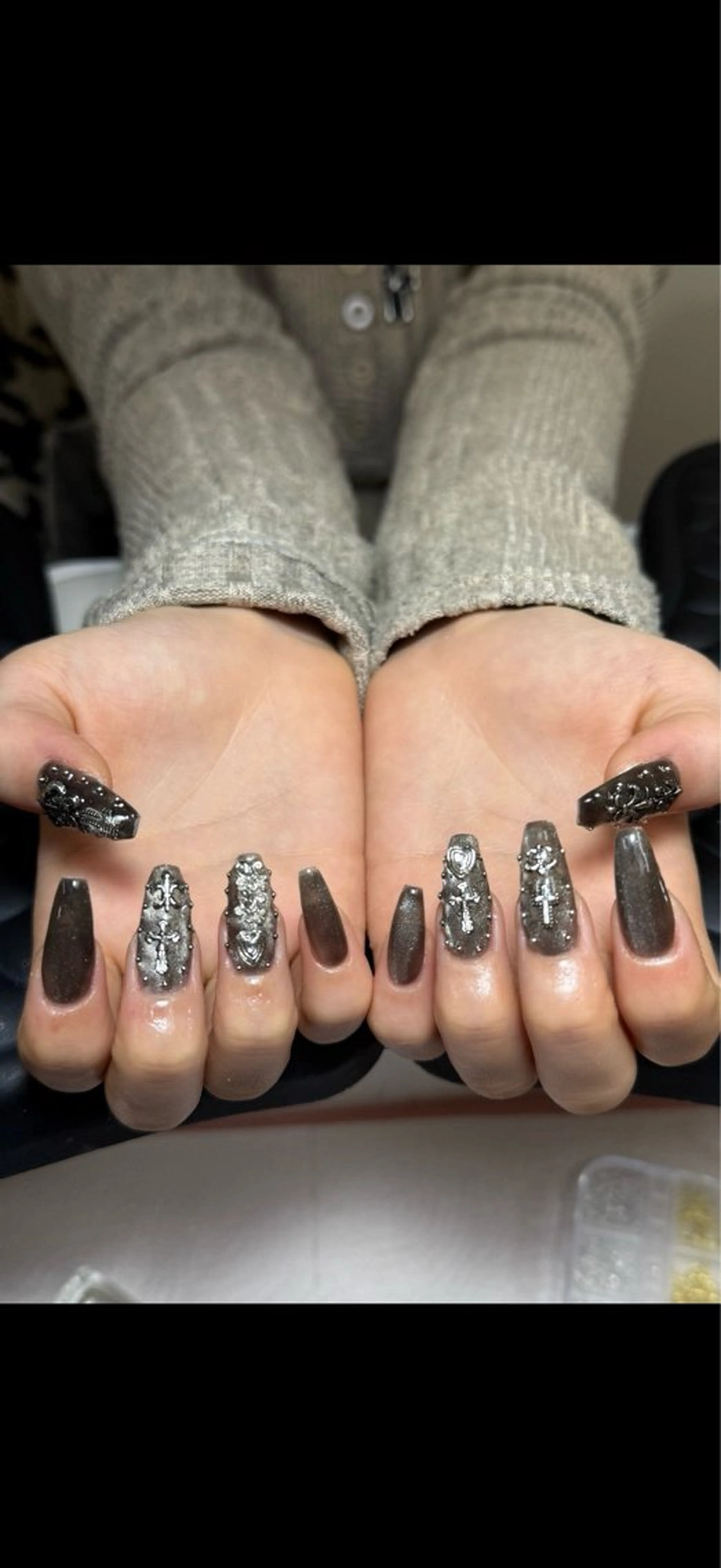 ネイル チークネイル 桜ネイル 長さ出し フットネイル ジェルネイル ハンドネイル XIINH NAIL SALONのネイルデザイン