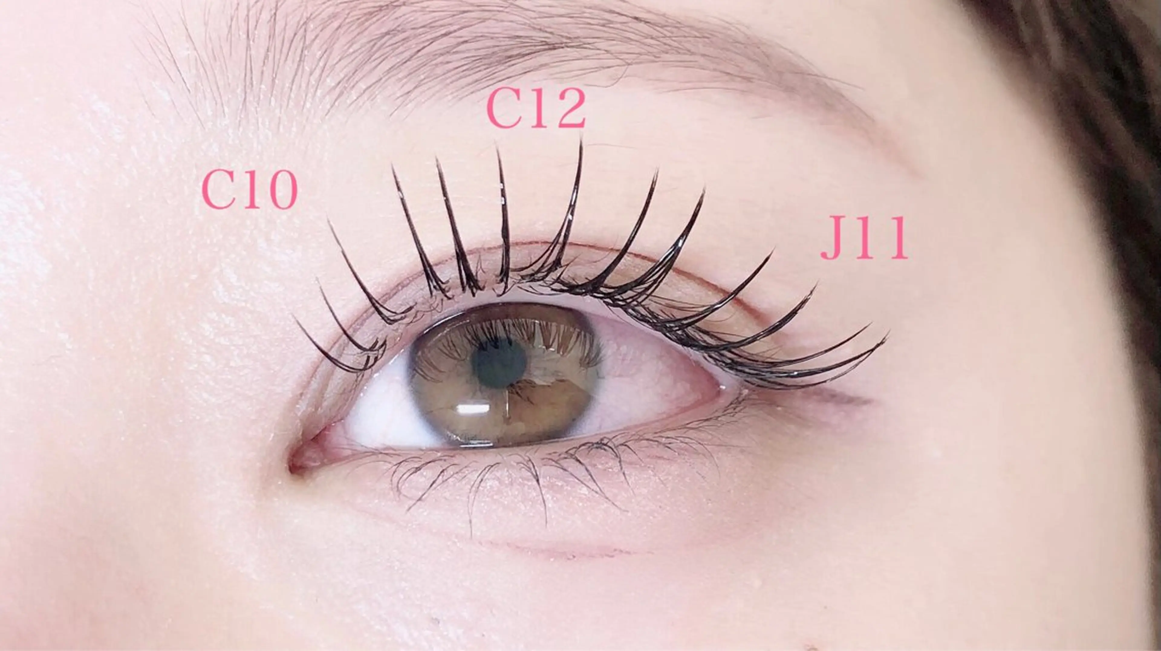 マツエク・マツパ Matsumoto Rikaのマツエク・マツパデザイン