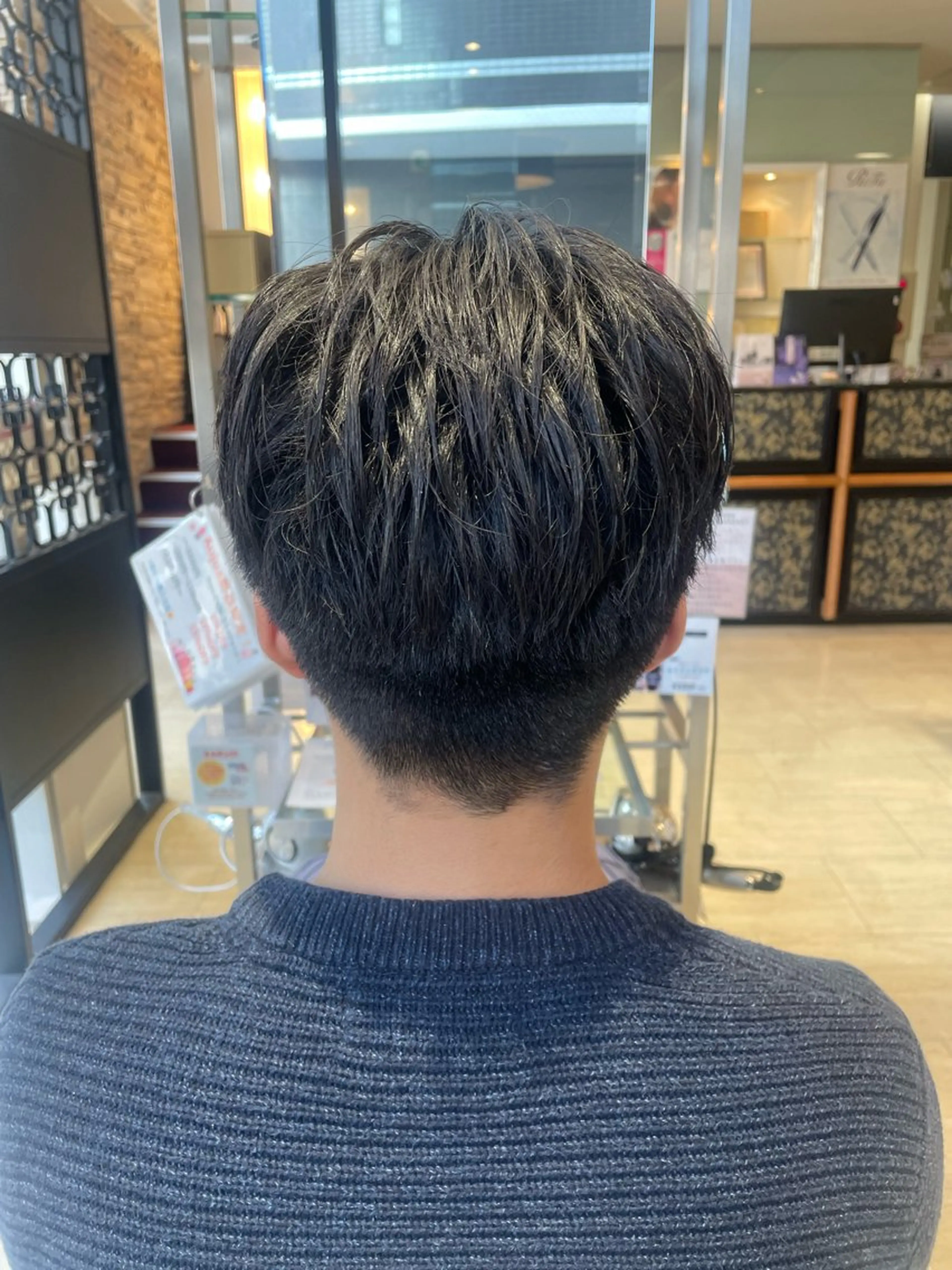 ショート メンズ カット 西岡 莉緒のヘアスタイル