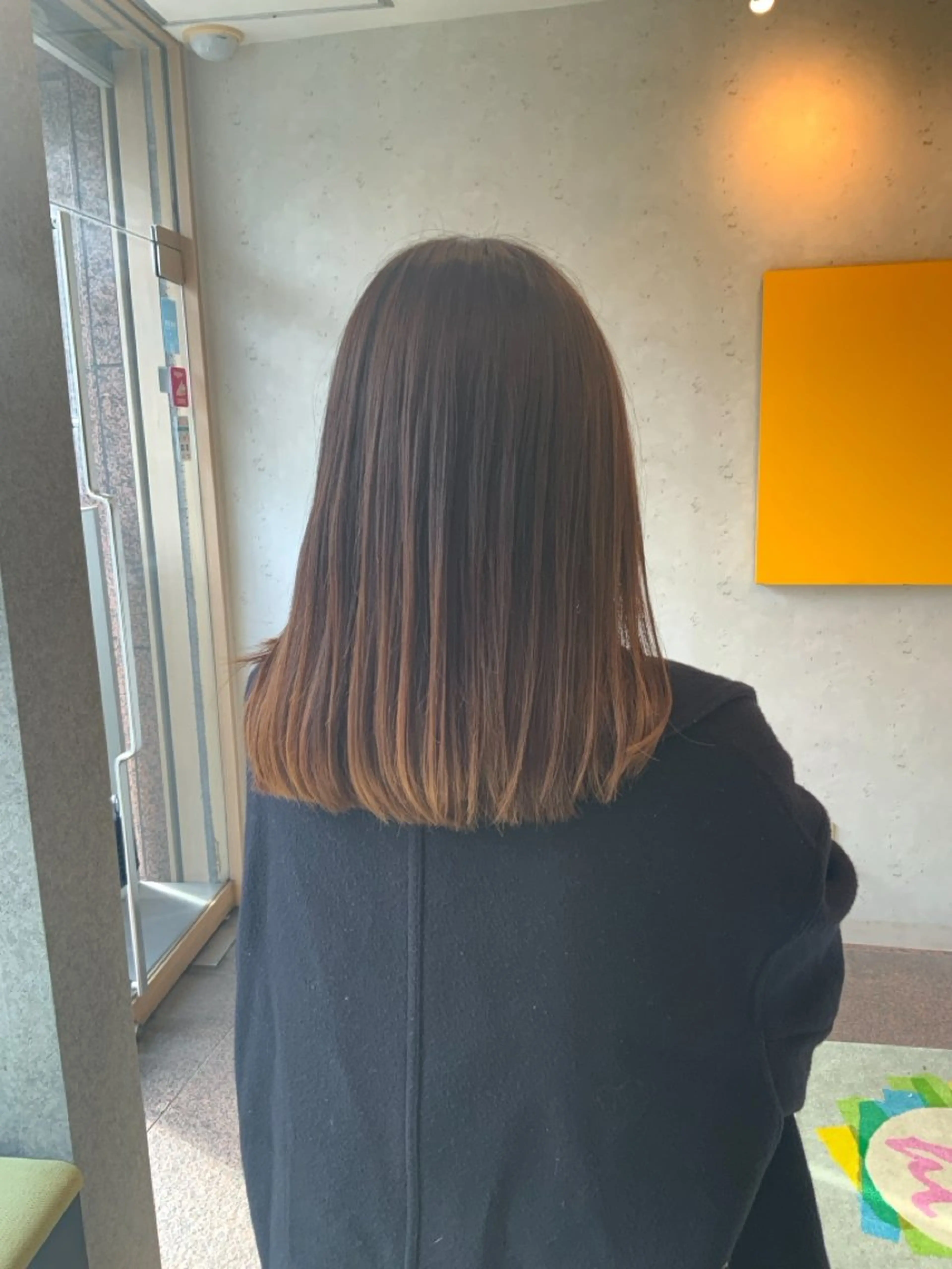 ミディアム カット トリートメント 👾徐 涛👾のヘアスタイル