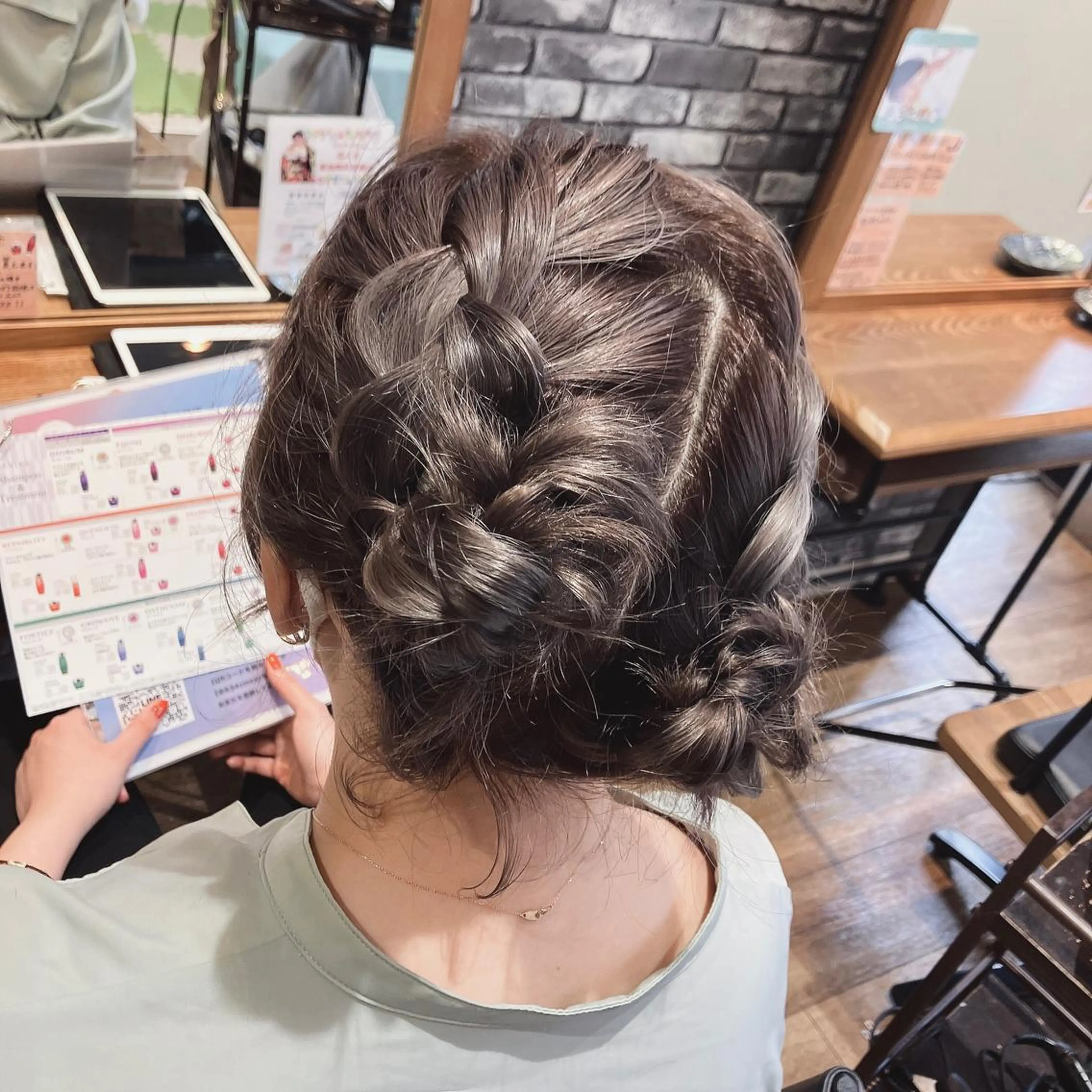 ヘアアレンジ ボブ mai /attraのヘアスタイル
