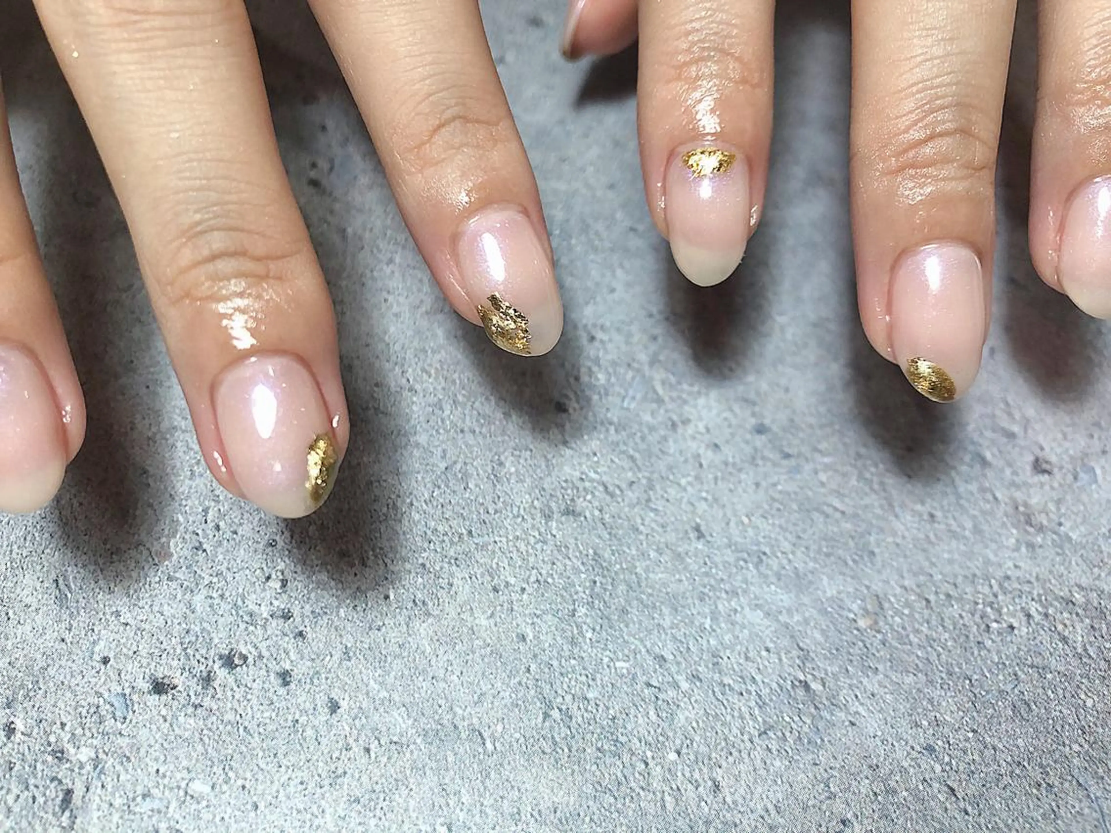 ショート カラー ネイル マツエク・マツパ ハンドネイル illum hicariのネイルデザイン