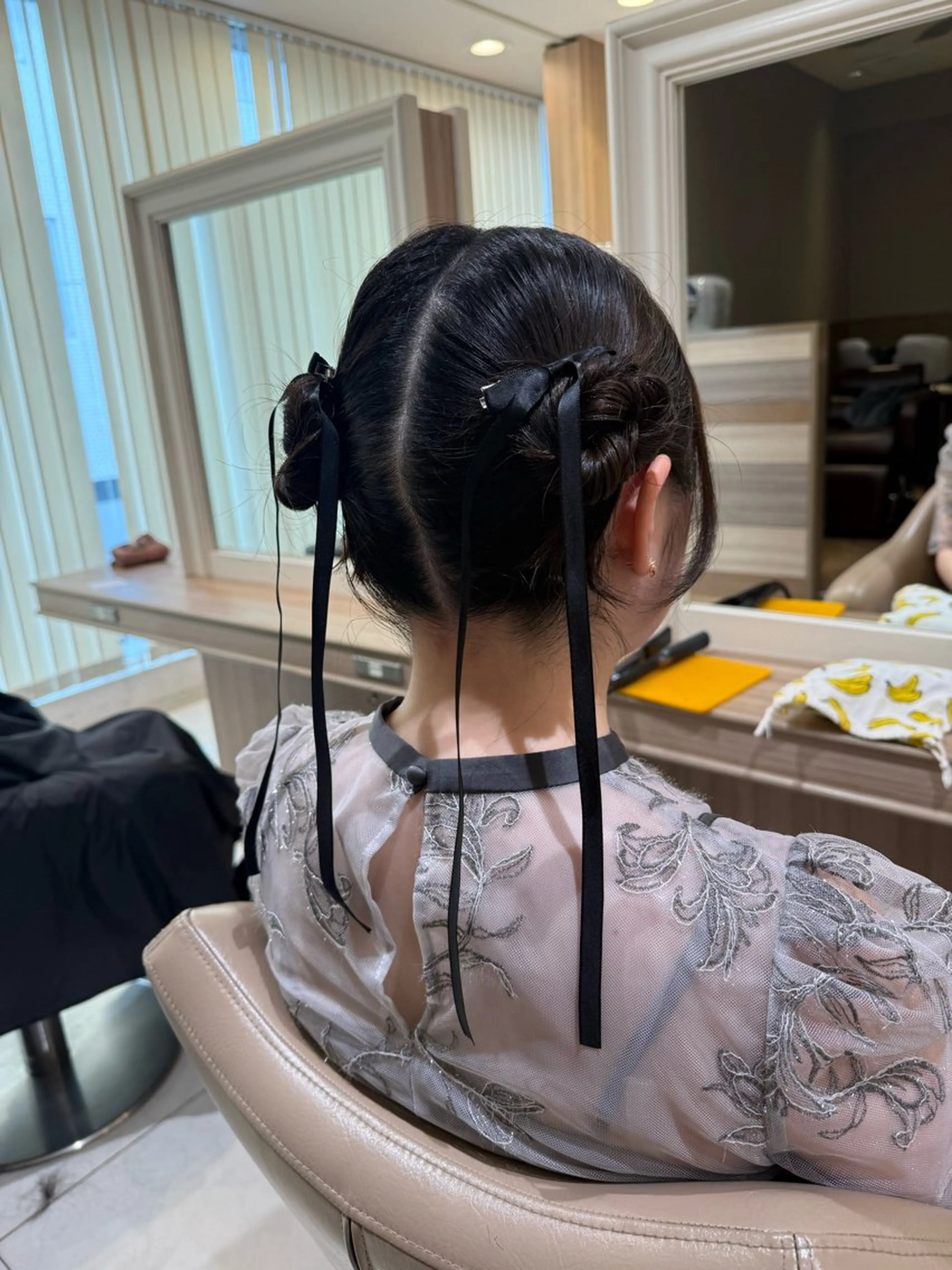 ミディアム ヘアアレンジ ヘアセット 韓国ヘアメイク🎀/ 縮毛矯正✨山本媛香のヘアスタイル