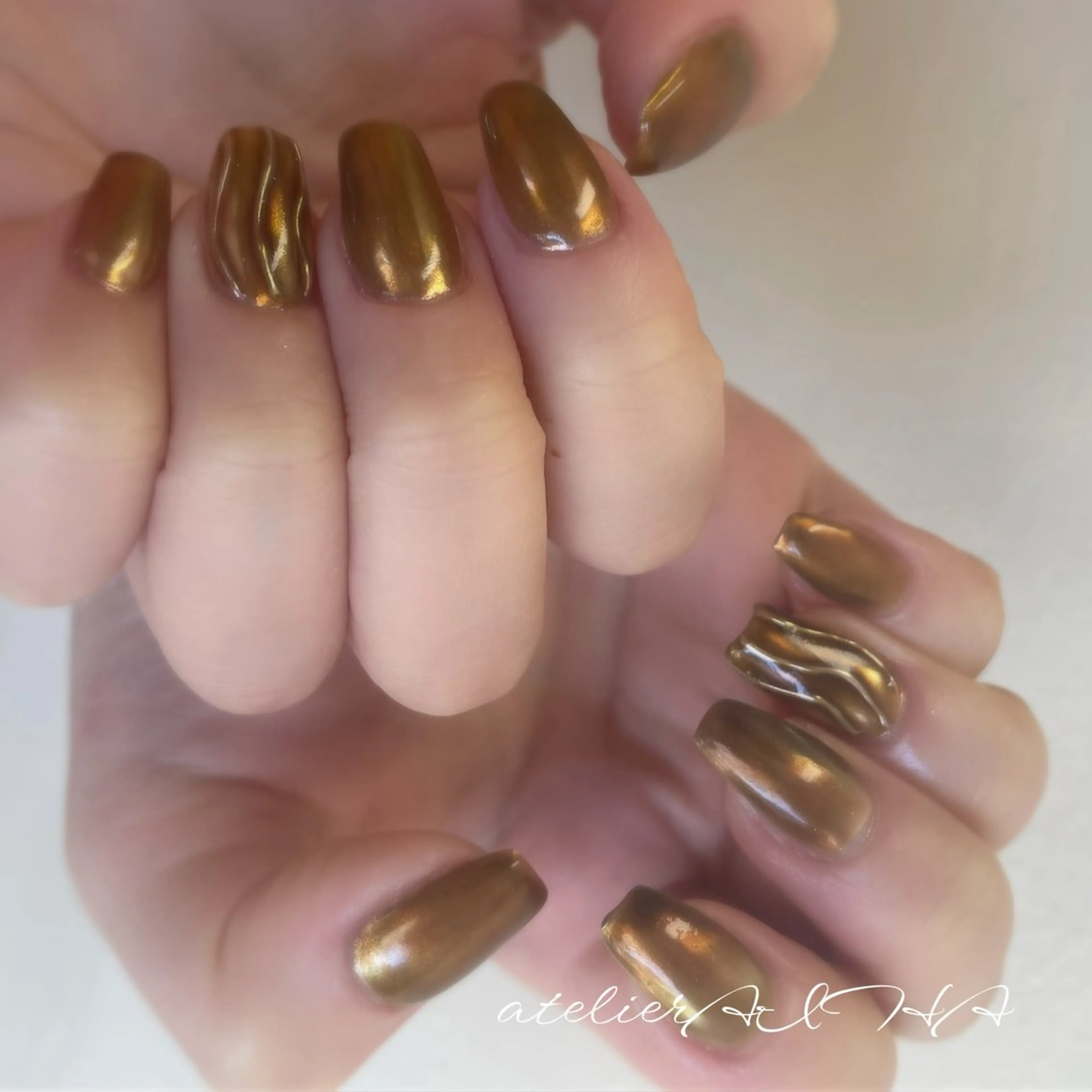 ネイル ハンドネイル アトリエAIHA所属・アトリエAIHA★ フィルイン推奨サロンのネイルデザイン