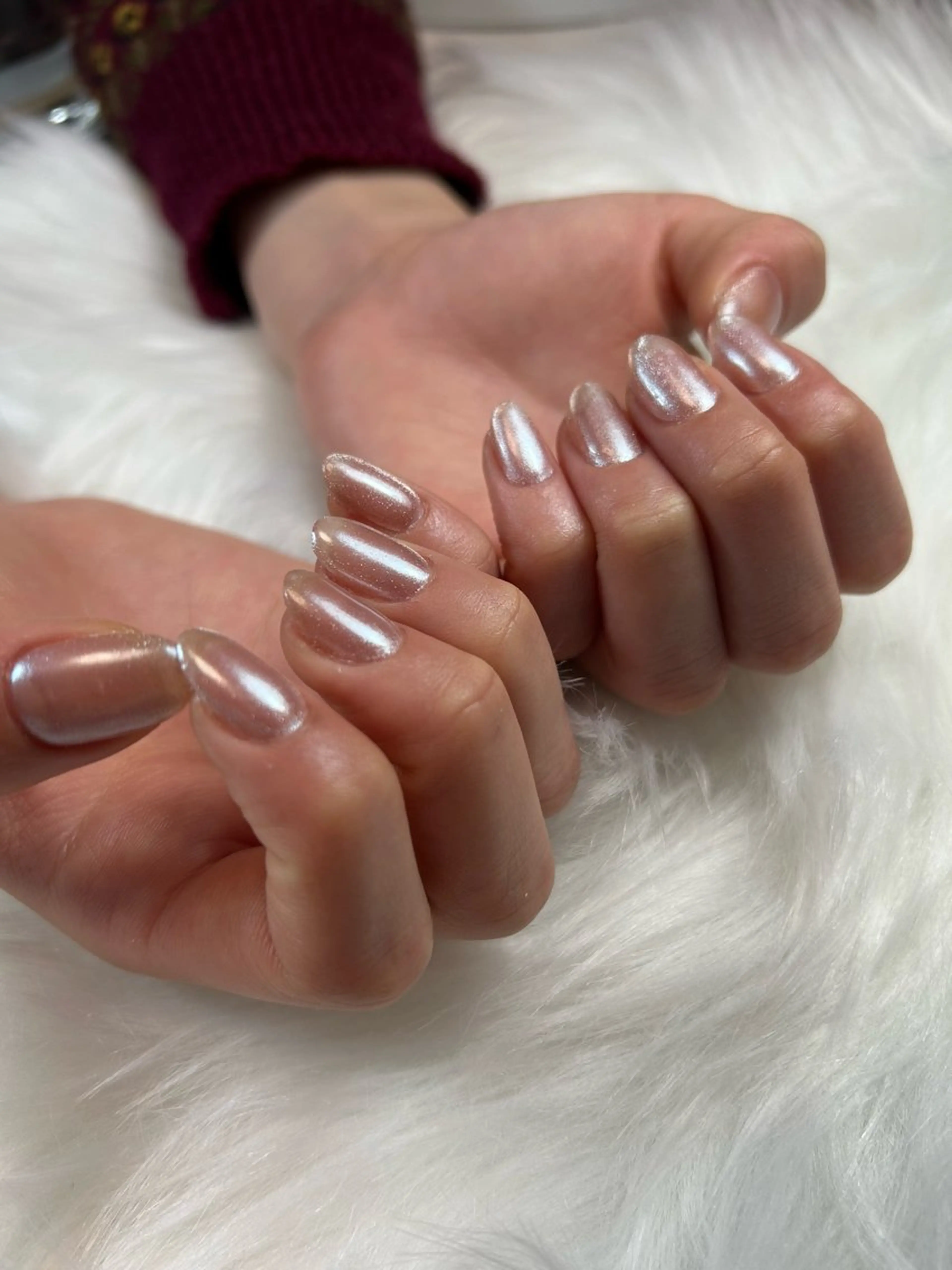 ネイル オーロラネイル キラキラネイル Roana Nailのネイルデザイン