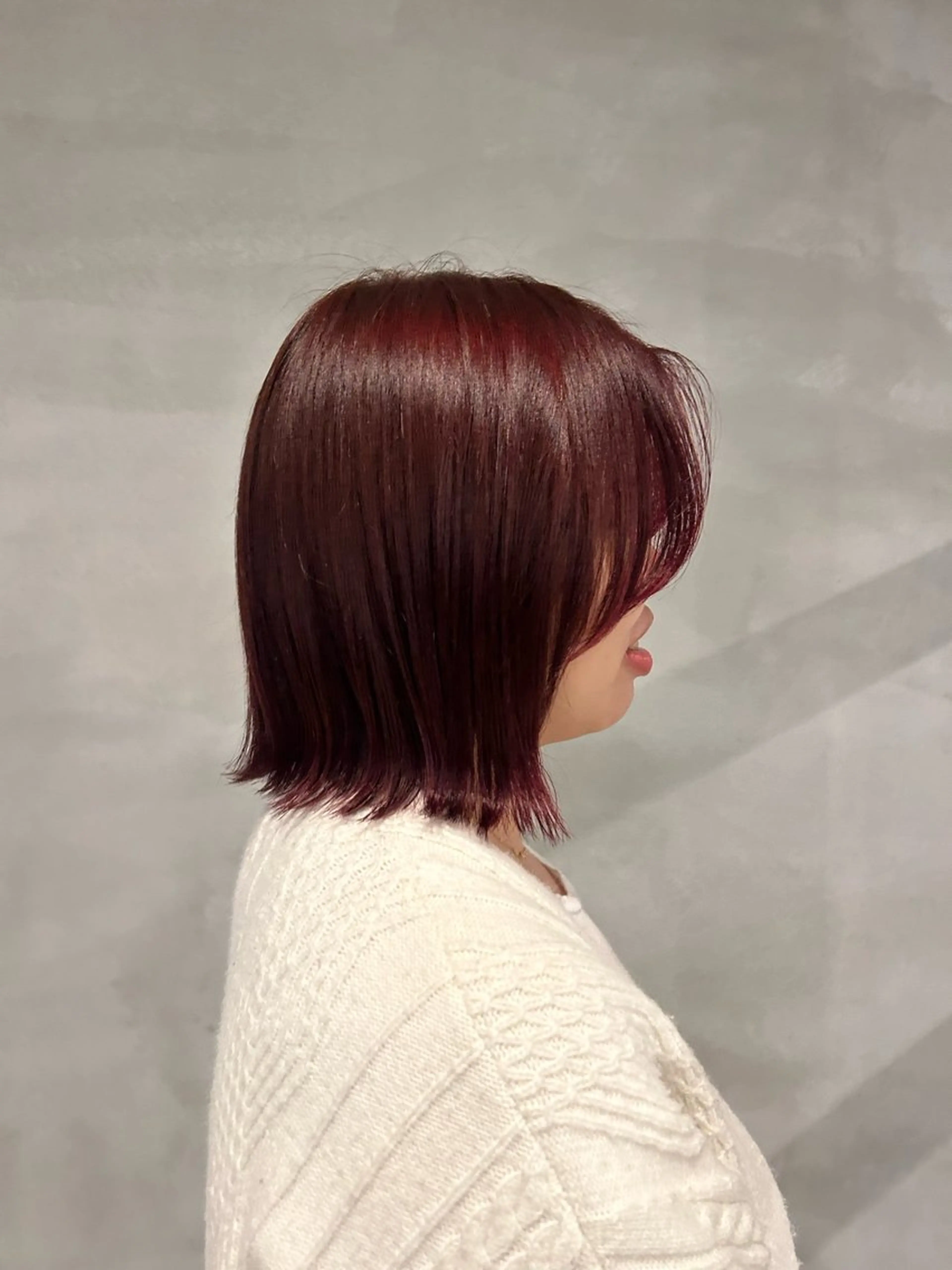 ミディアム カット ヘアカラー トリートメント hale所属・hale airiのヘアスタイル