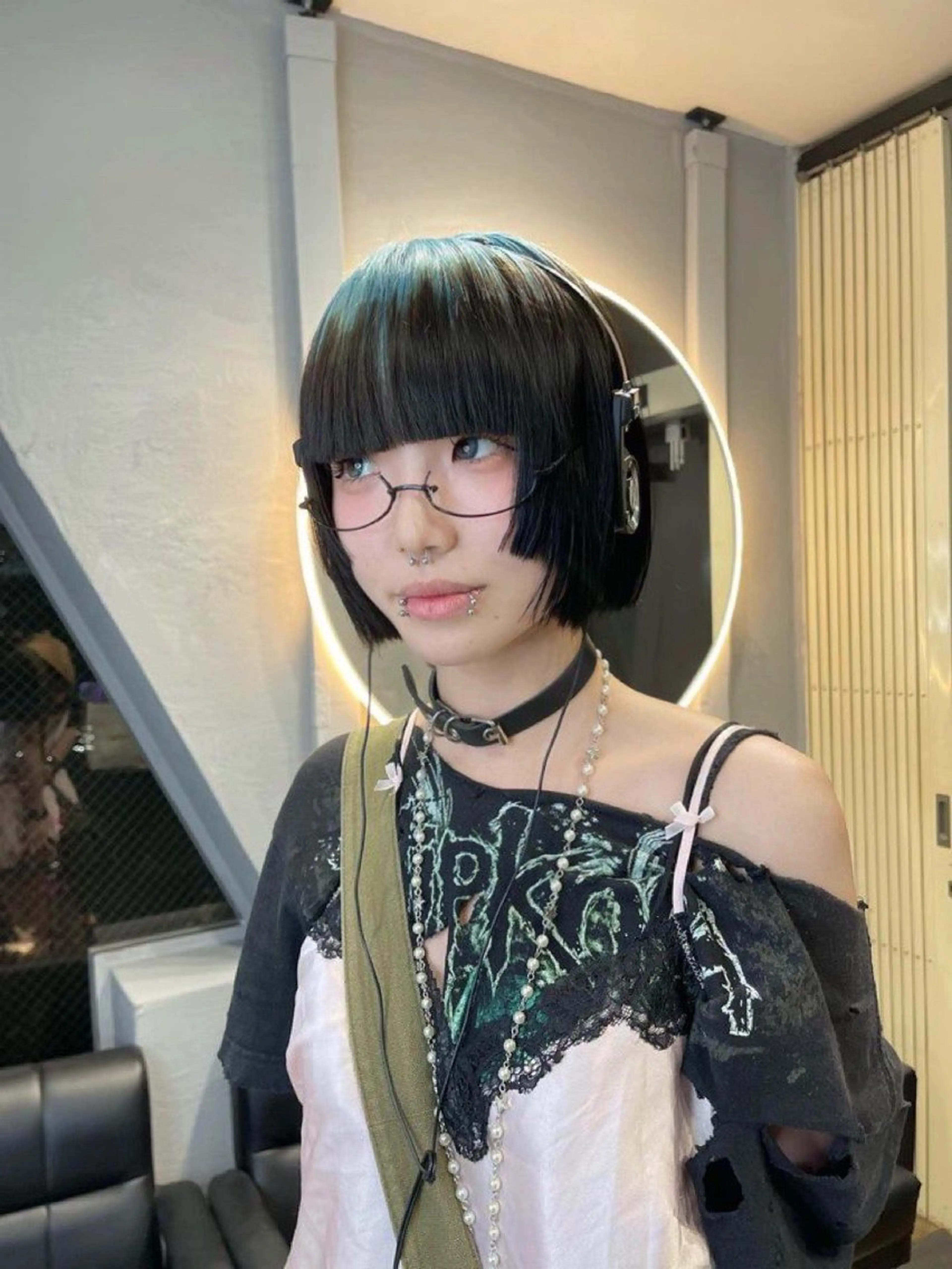 ショート カラー ヘアカラー トリートメント TATSUブリーチ/ ミルクティーベージュのヘアスタイル