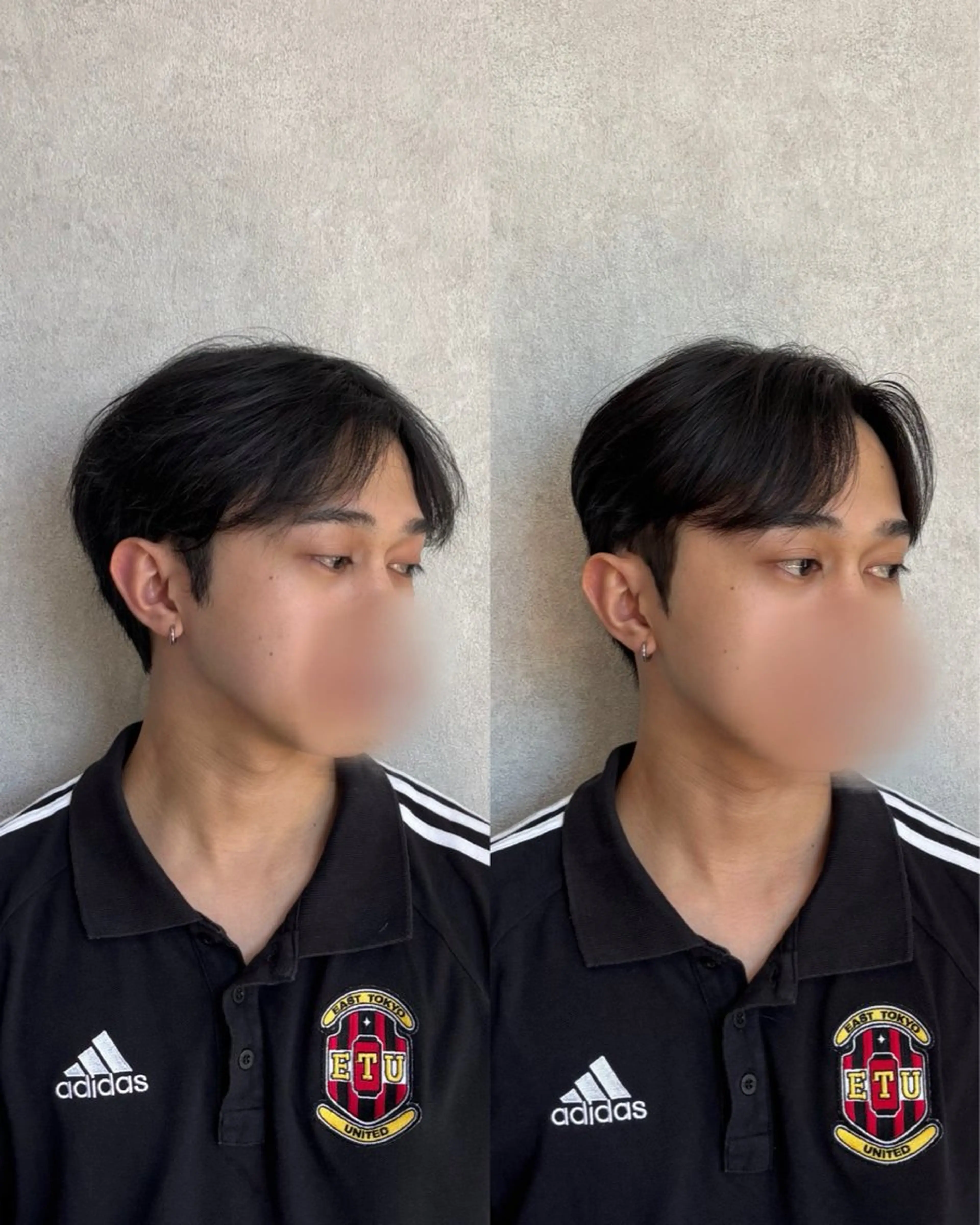 ショート パーマ メンズ カット パーマ 縮毛矯正 韓国メンズヘア/ ダウンパーマ/歩夢のヘアスタイル