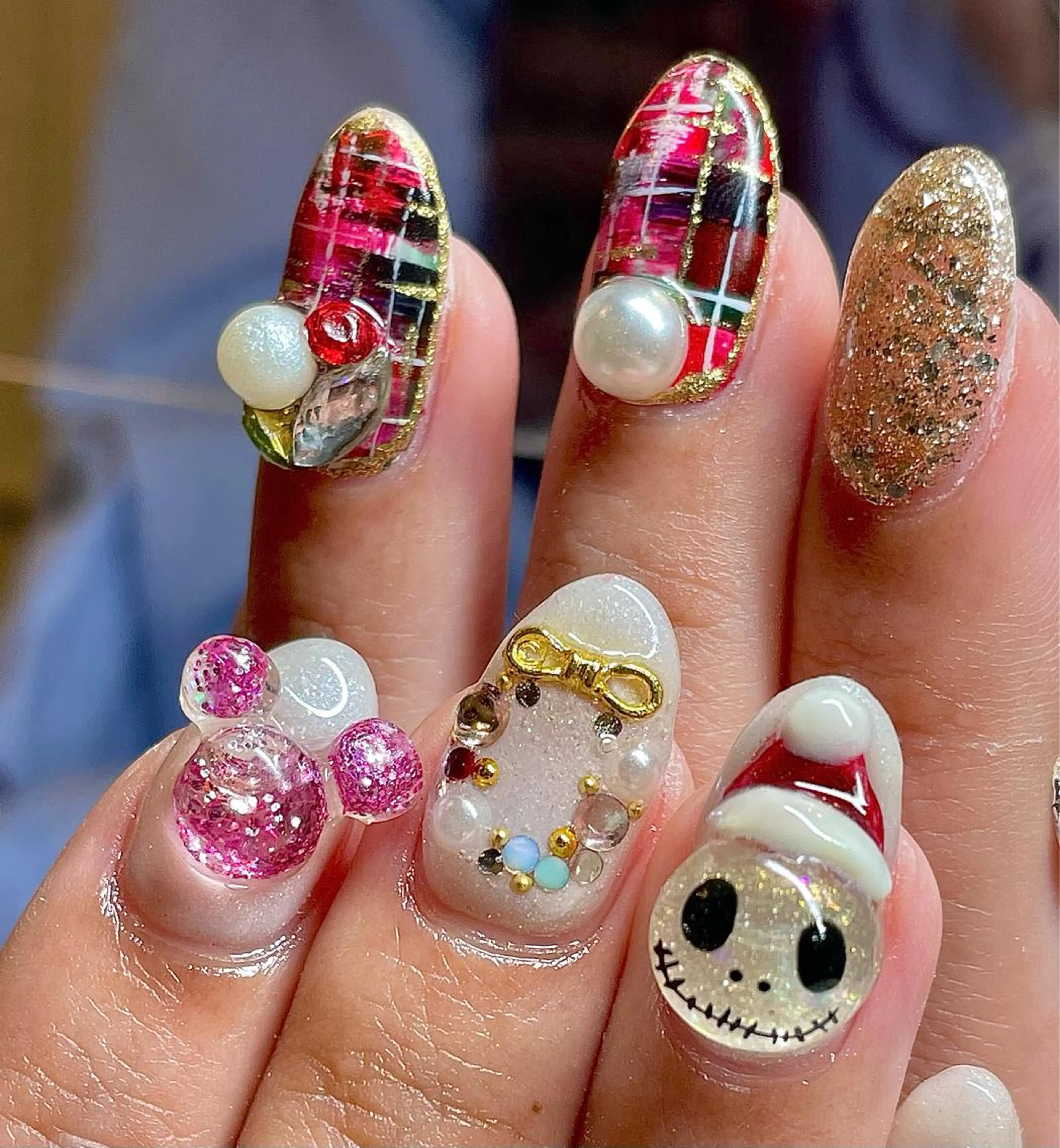 ミディアム カラー パーマ ヘアアレンジ キッズ ネイル マツエク・マツパ nail&eye Aoのマツエク・マツパデザイン