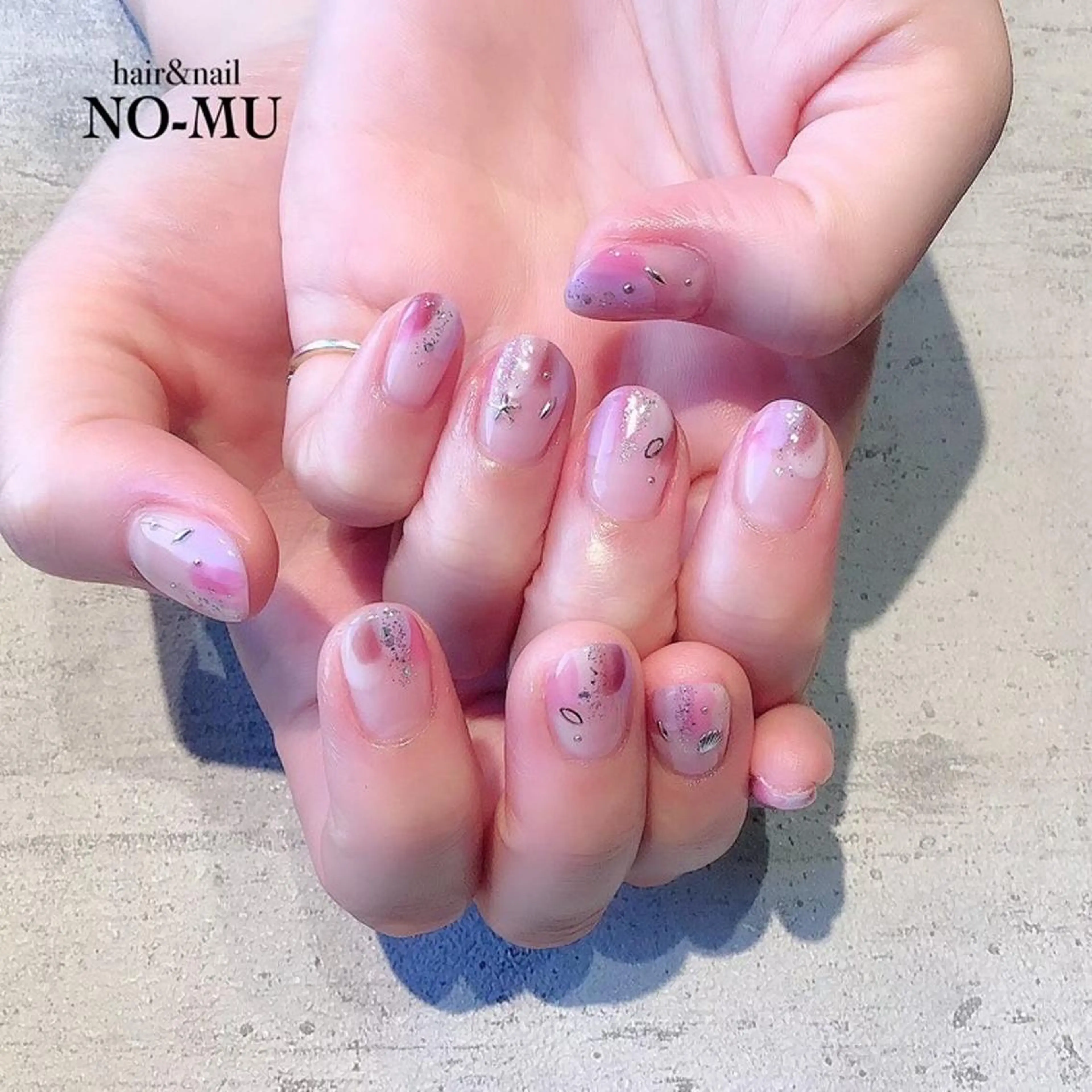 ネイル hair＆nail NO-MU所属・hair＆nail NO-MUのネイルデザイン