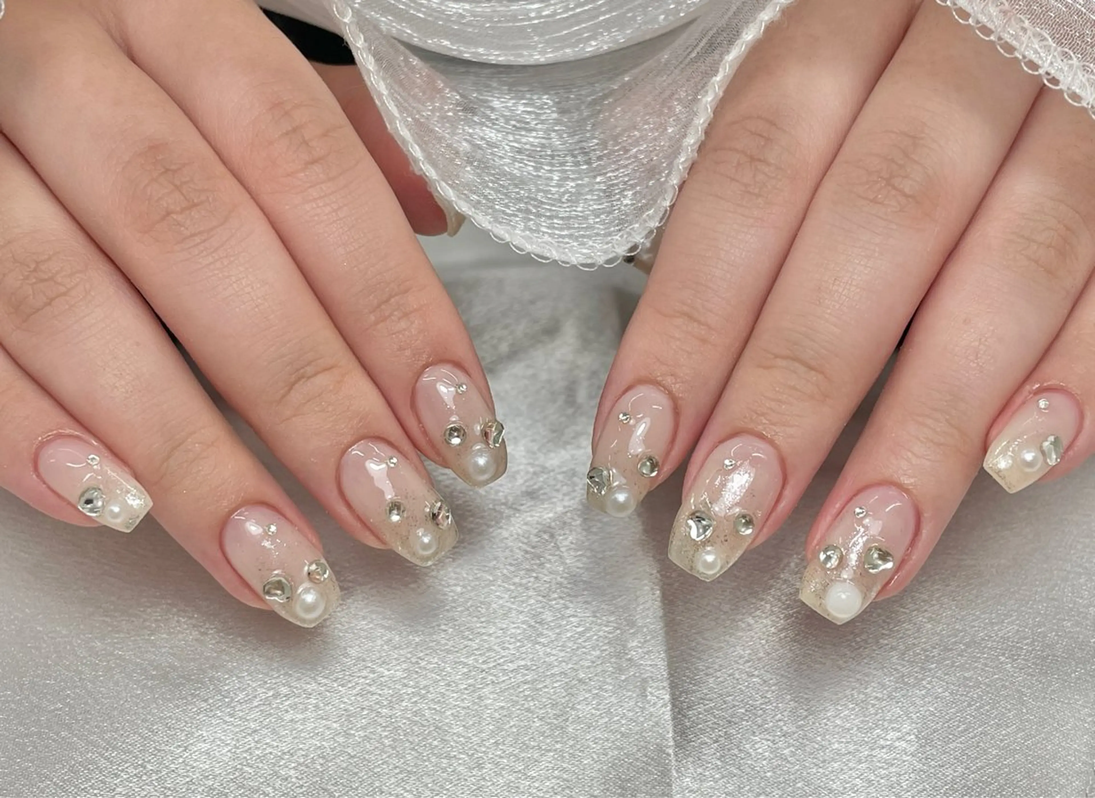 ネイル 持ち込み 夏 目のネイルデザイン