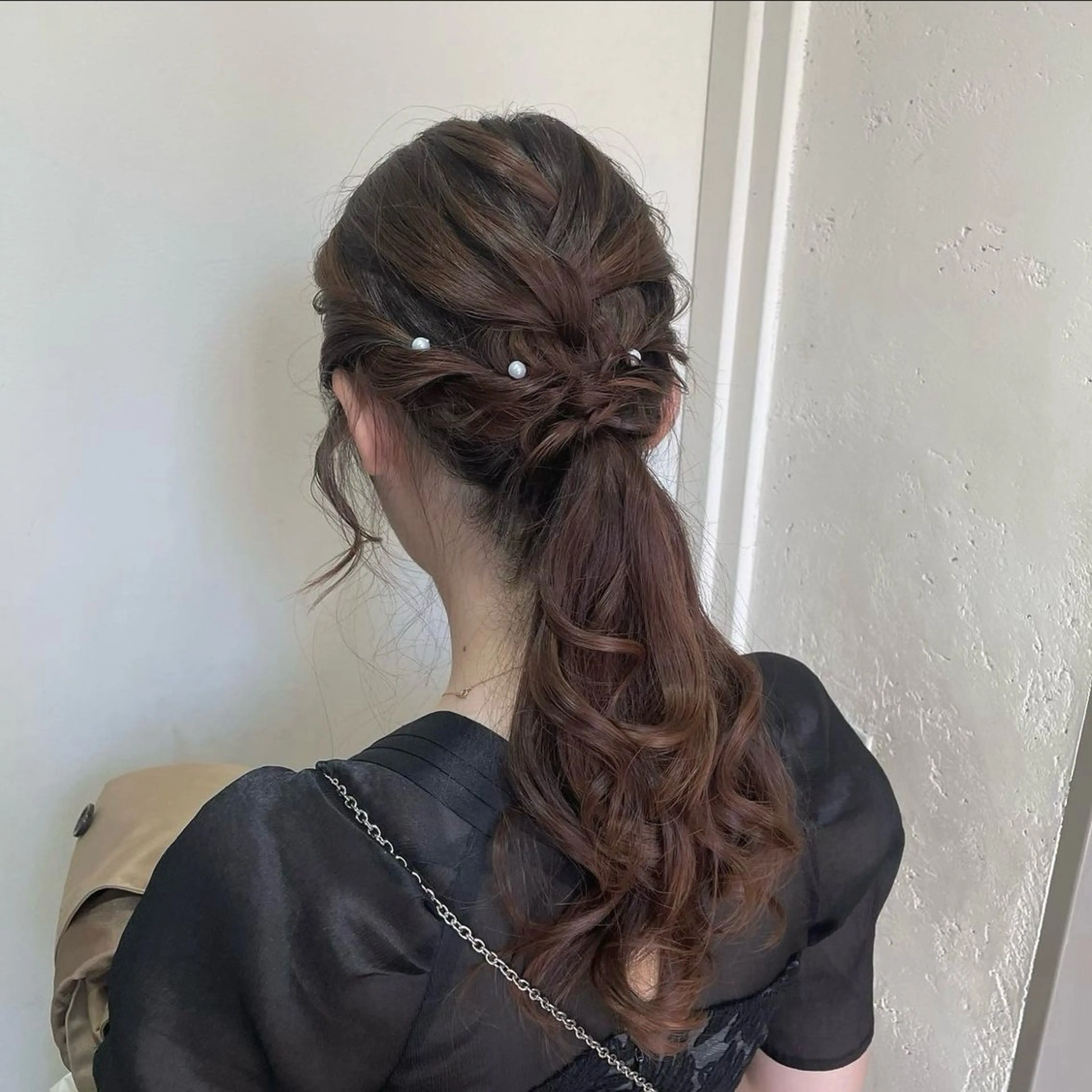 ヘアアレンジ ヘアセット 縮毛矯正ヘアアレンジ 🌸三輪知優🌸のヘアスタイル