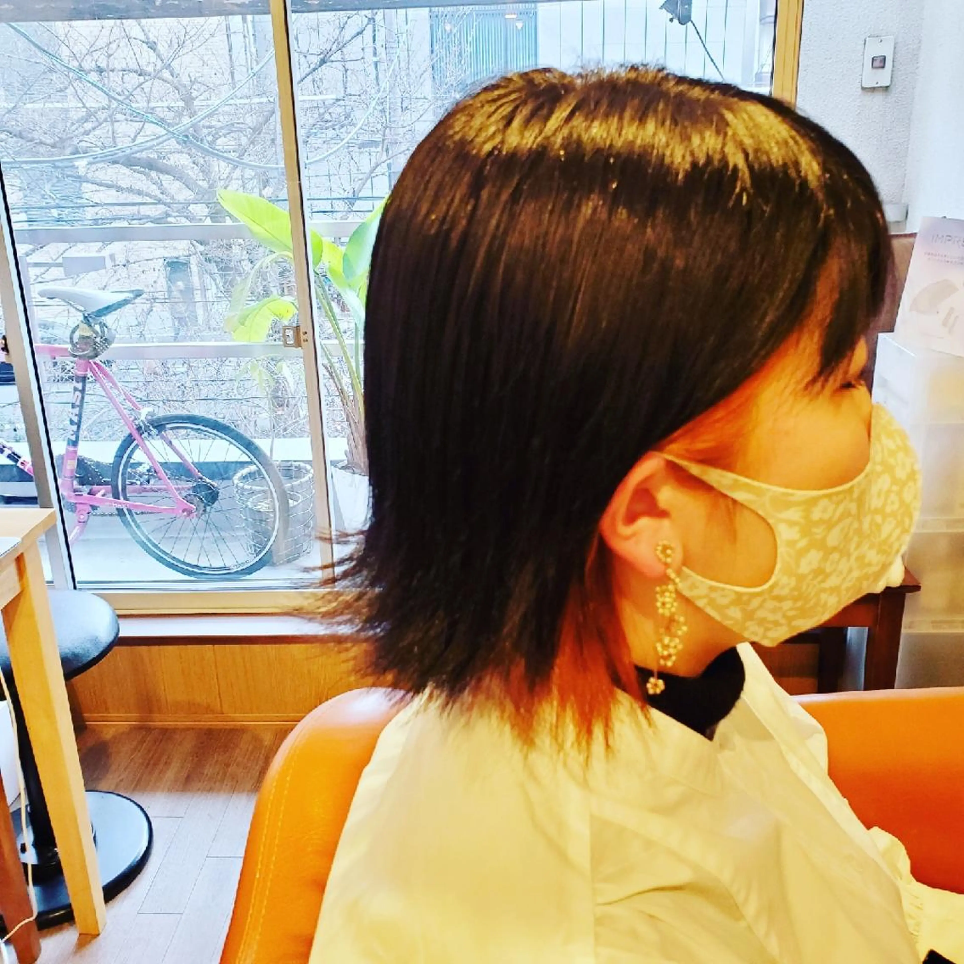 ショート カラー アディクシーカラー ブリーチ イルミナカラー 外国人風カラー トリートメント ヘアカラー spa hair  ark 富井直美のヘアスタイル