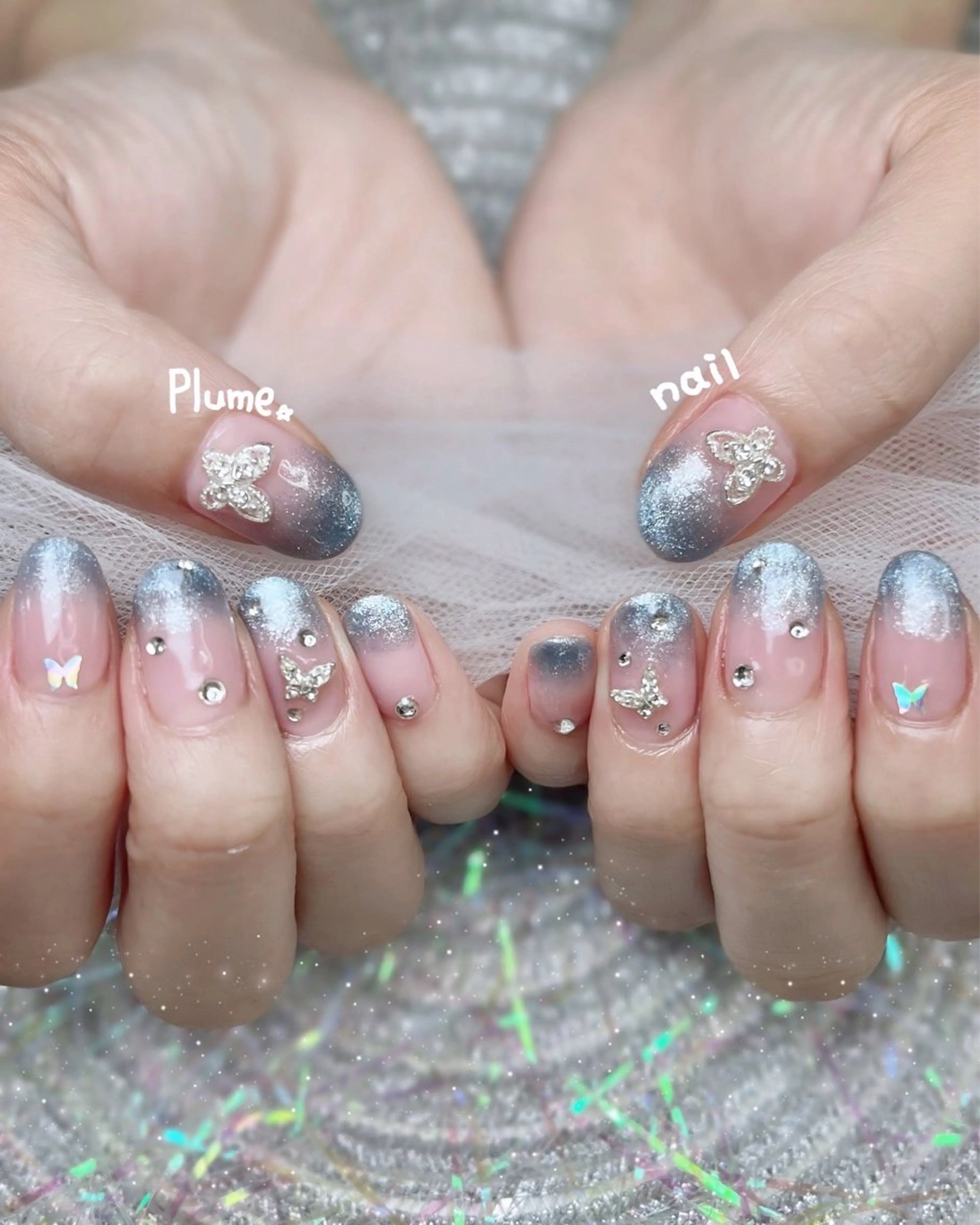 ネイル ハンドネイル plume nail ☆韓国ネイルのネイルデザイン