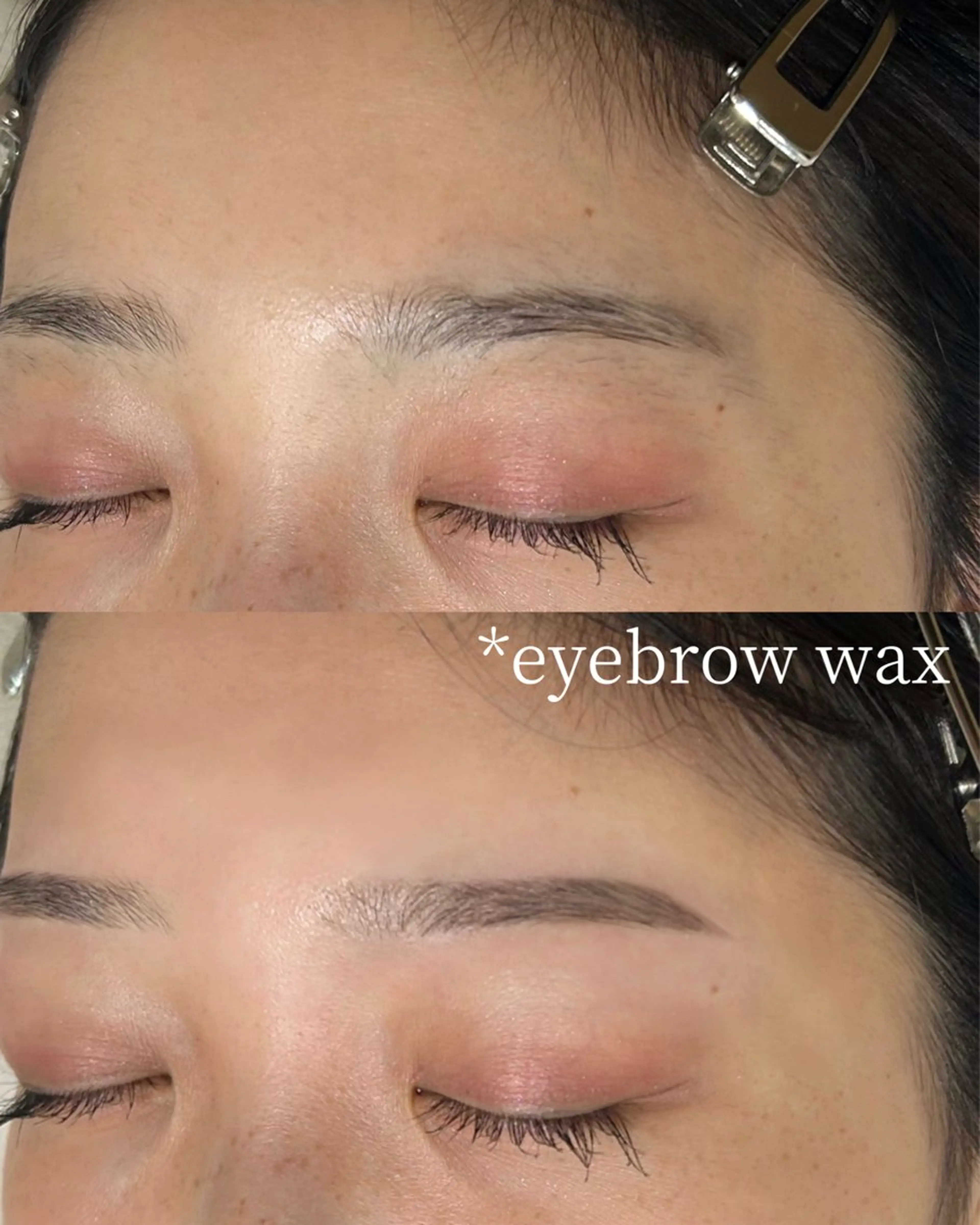 【 1月限定割引‼️ 】平日眉ワックス（カット込み）+眉メイク仕上げ❤️‍🔥の写真