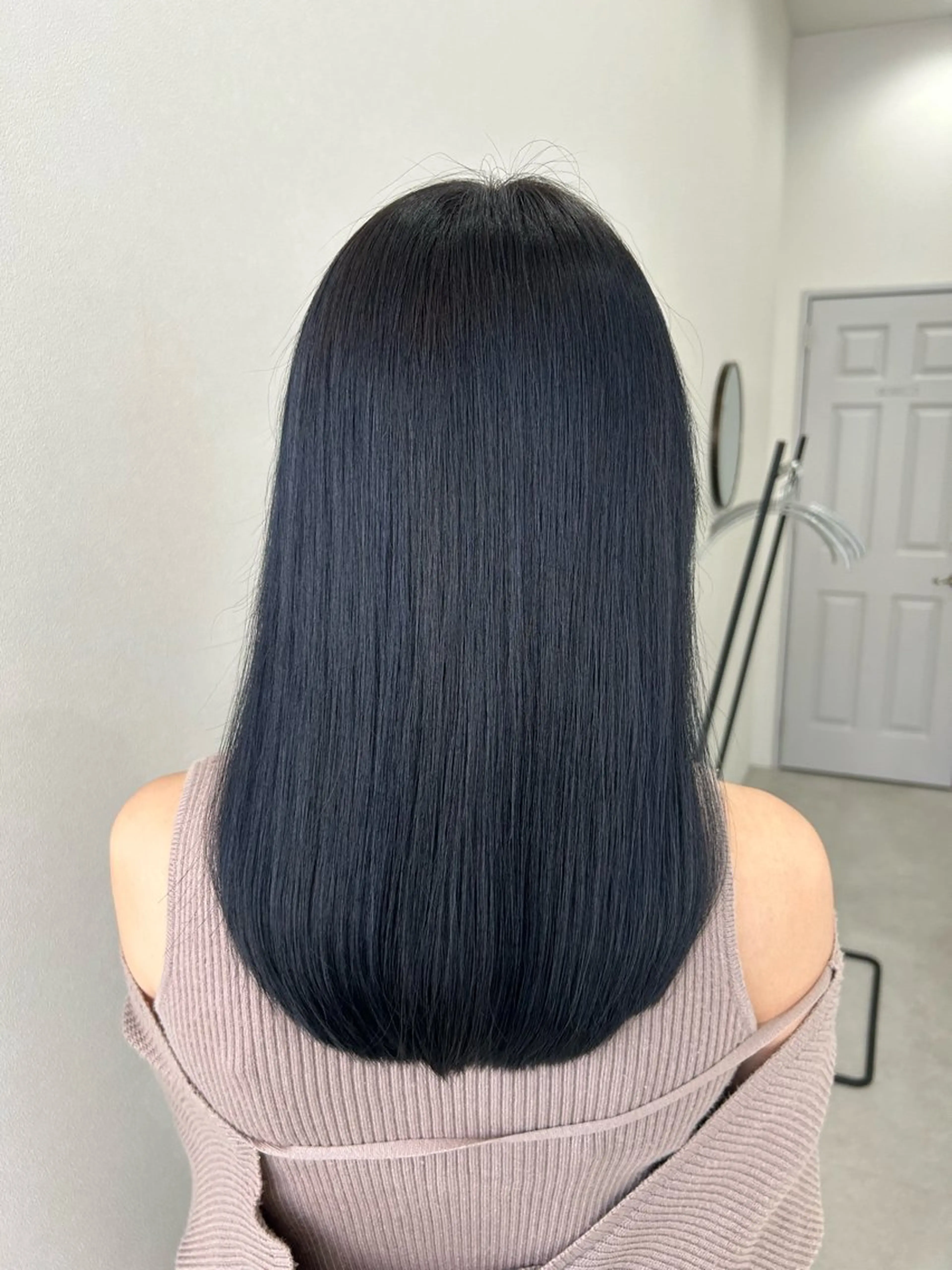 カラー ブルーカラー ジャスミン 🧿のヘアスタイル