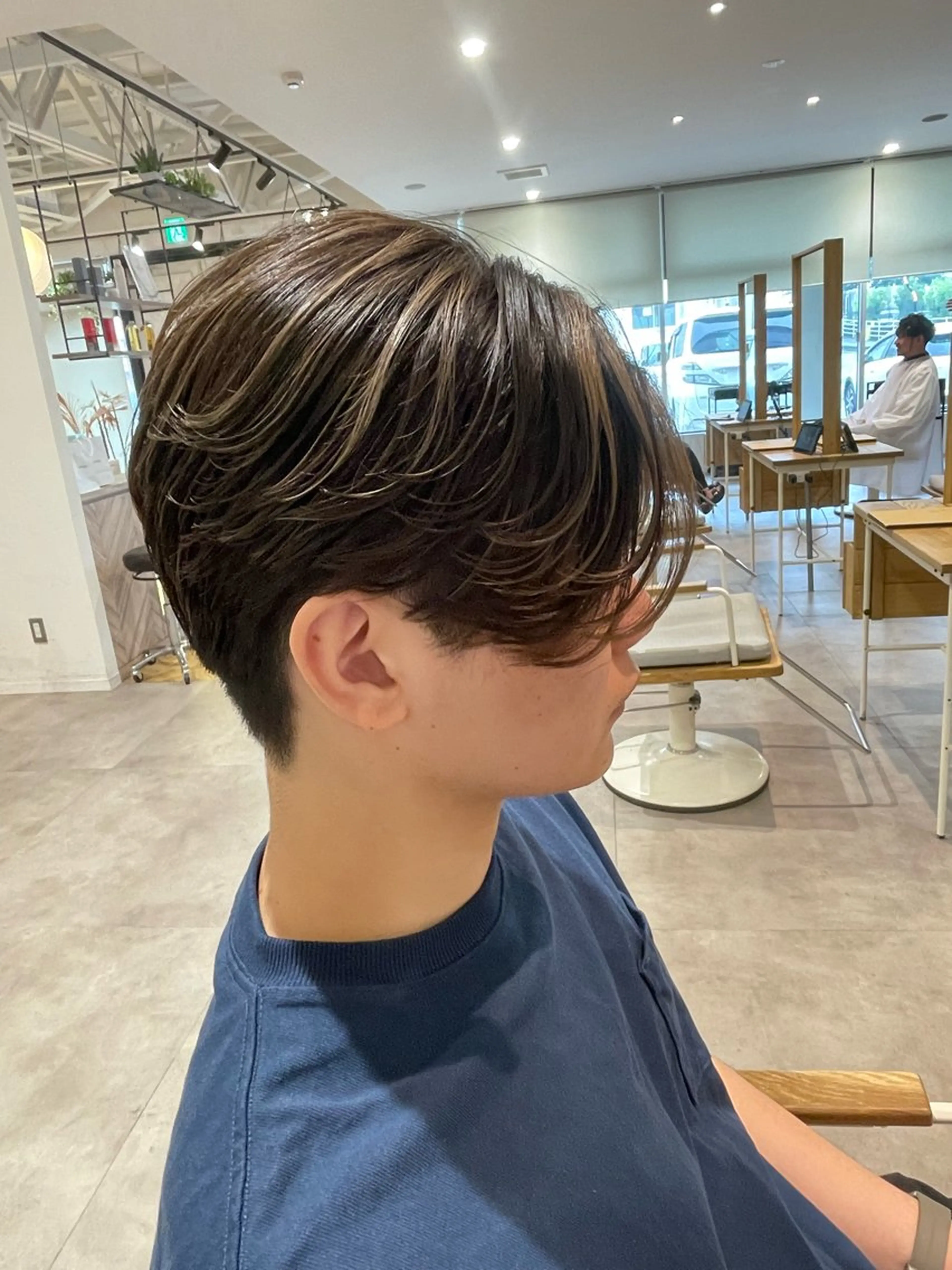 ミディアム 樋口 令惟のヘアスタイル