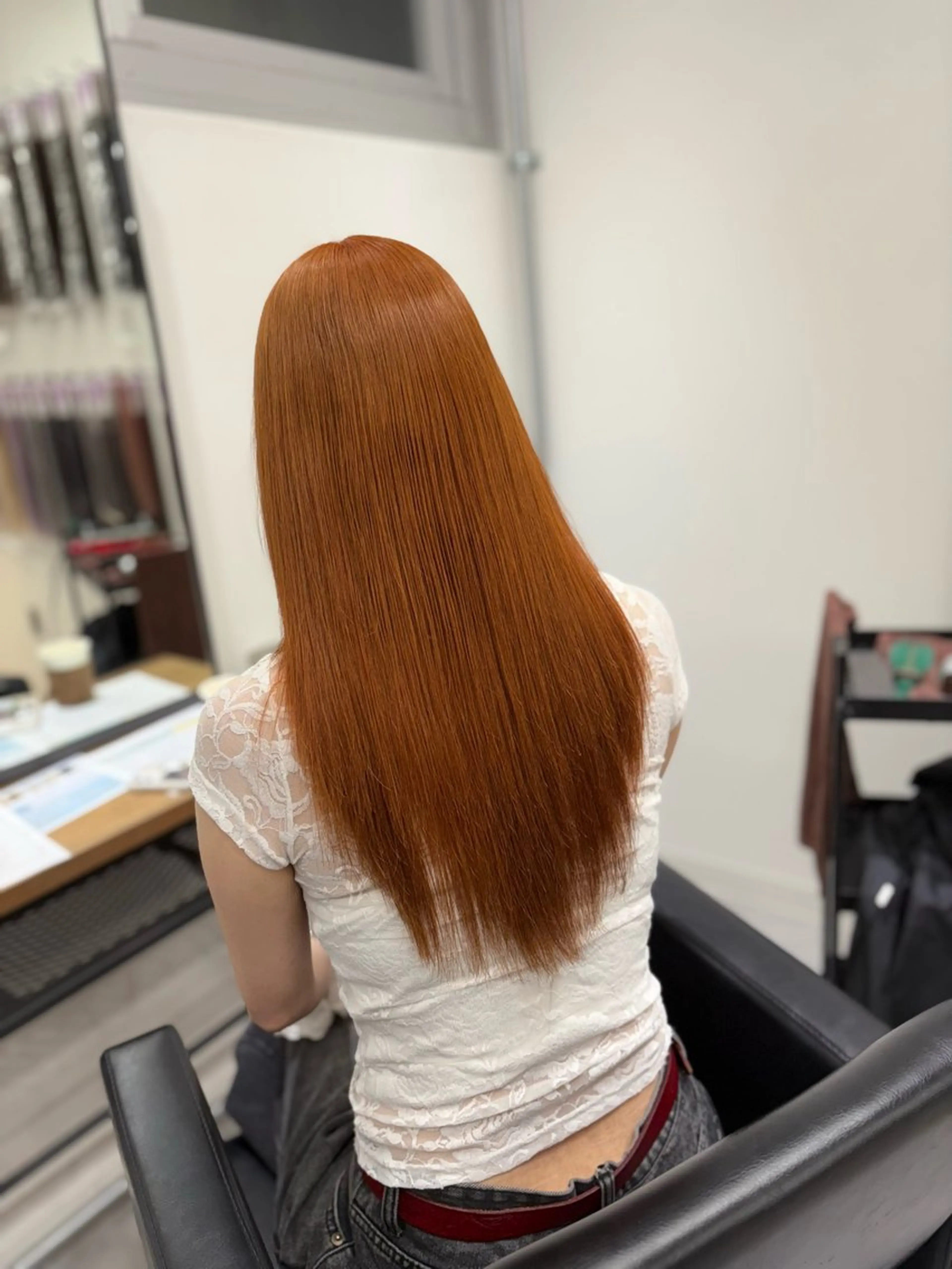 ロング 髪質改善 トリートメント ヘアカラー トリートメント SAKI🫧NEXT 池袋/韓国風カラー✨のヘアスタイル