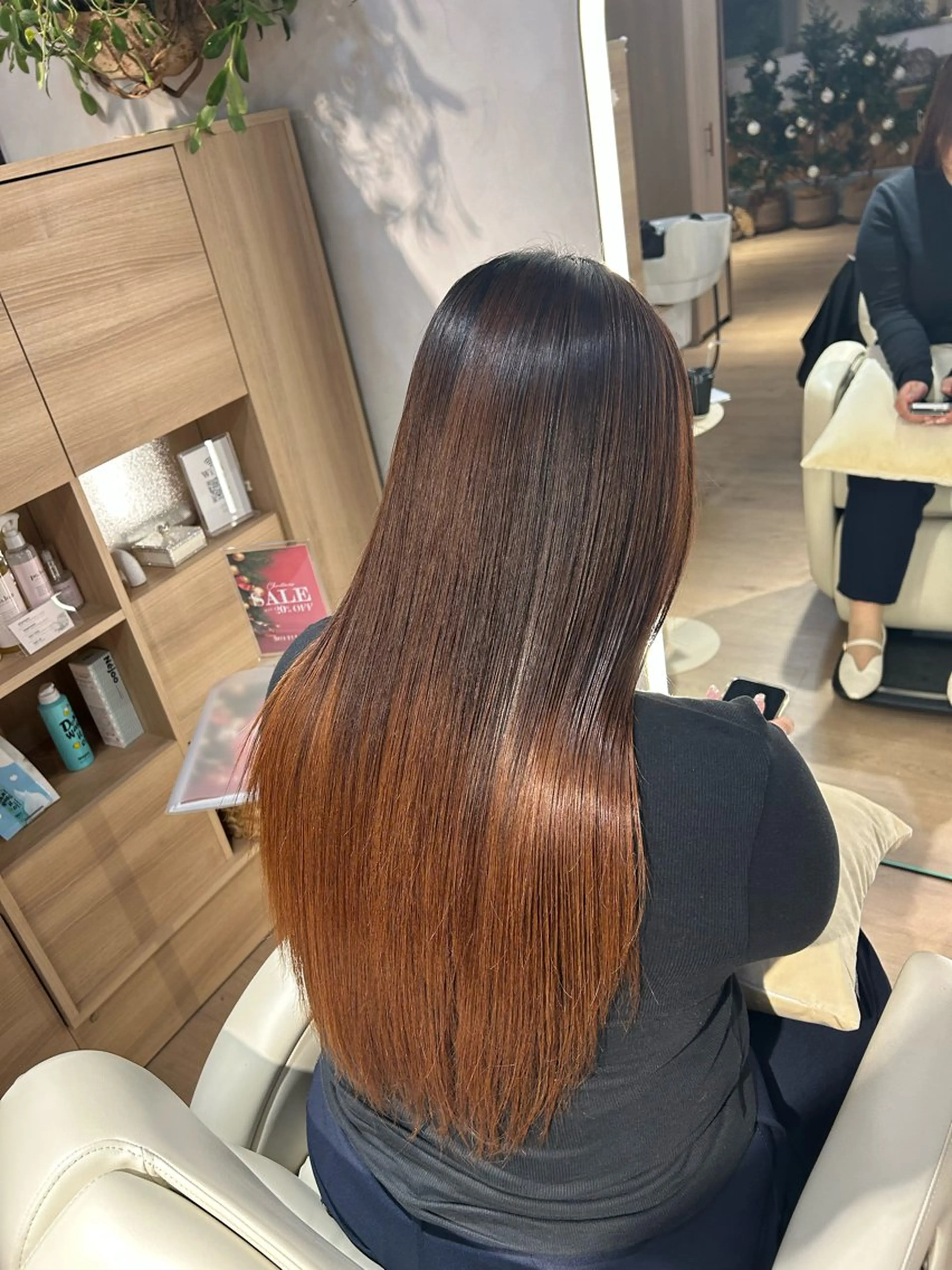 ロング パーマ ストレートパーマ ウノプリール茶屋町店所属・Hotaru/梅田 /茶屋町のヘアスタイル