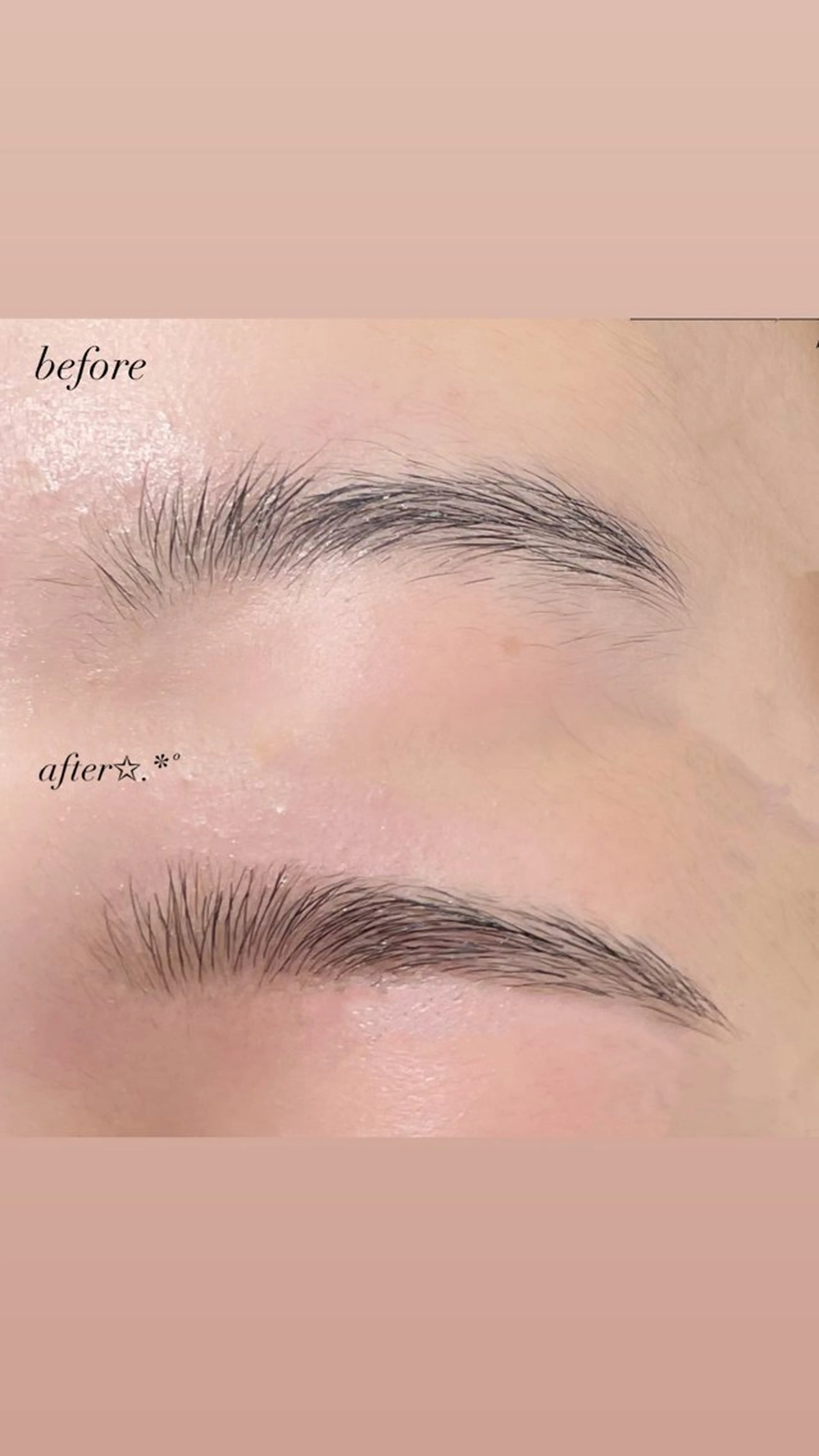 【jr.アイリストクーポン】✧平日限定価格✧アイブロウWAX＋メイク仕上げ🪄の写真