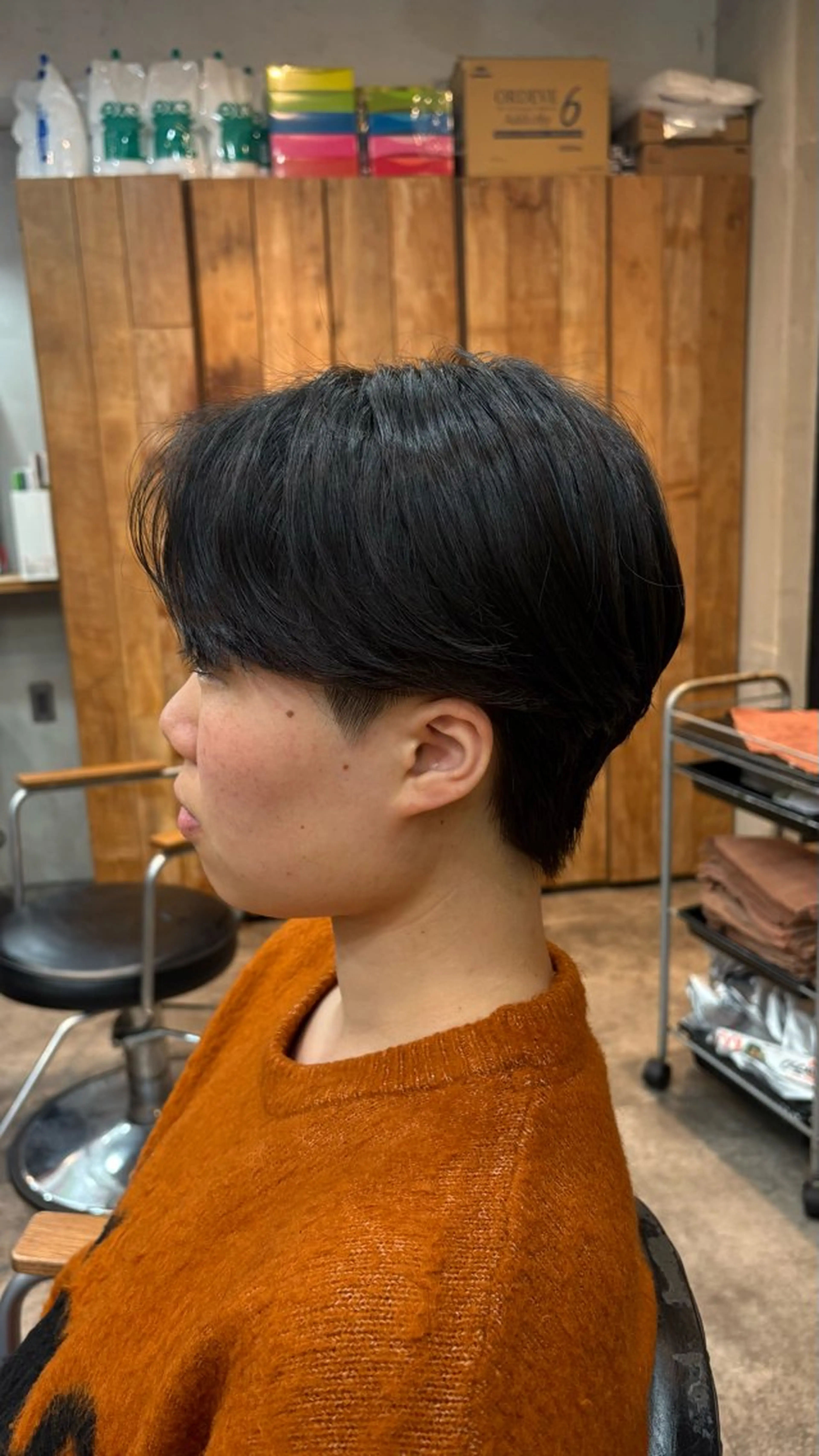 メンズ カット パーマ men's salon gaudi梅田茶屋町店所属・青木 星翔のヘアスタイル
