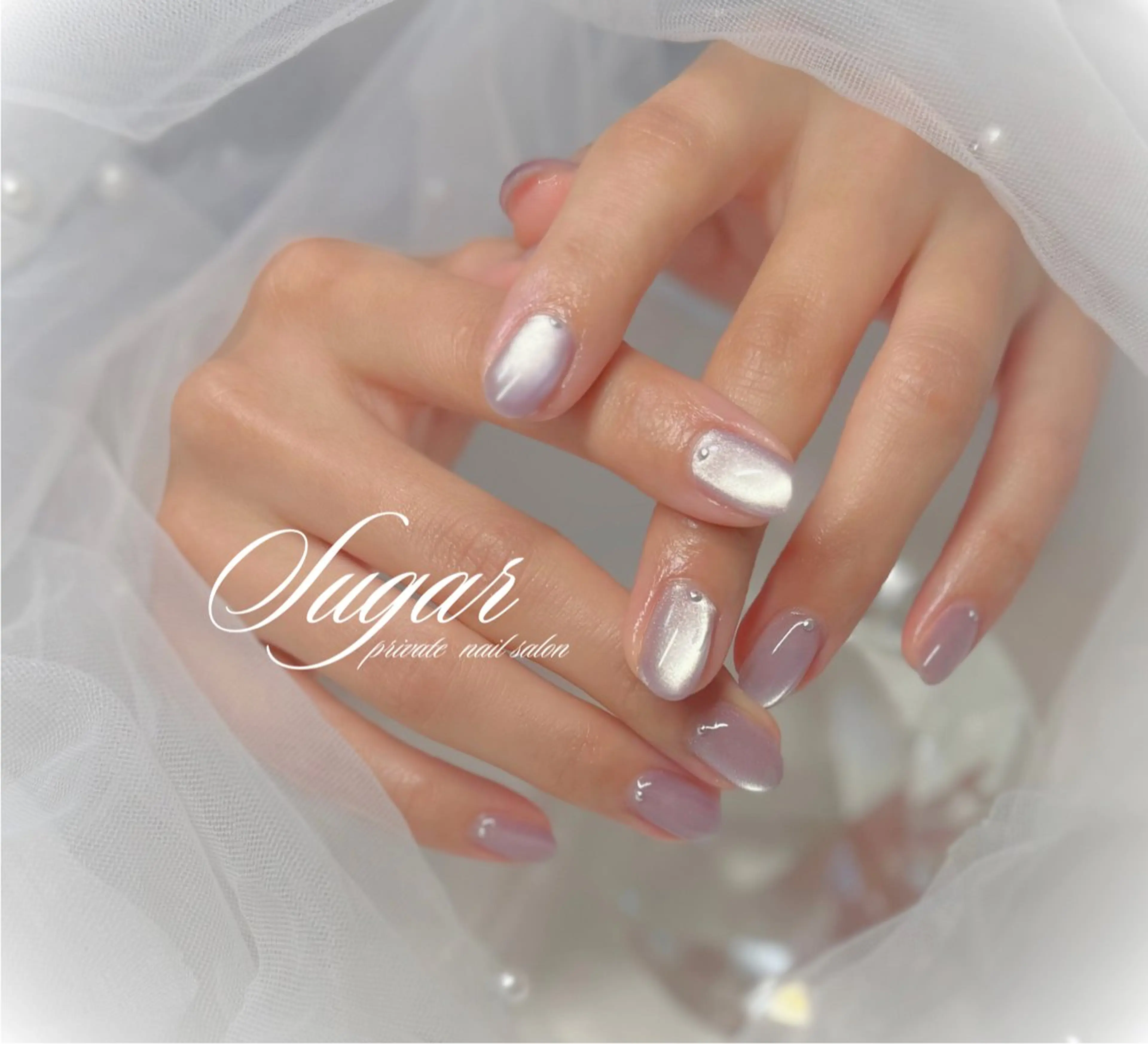 ネイル マグネットネイル Nail salon Sugarのネイルデザイン