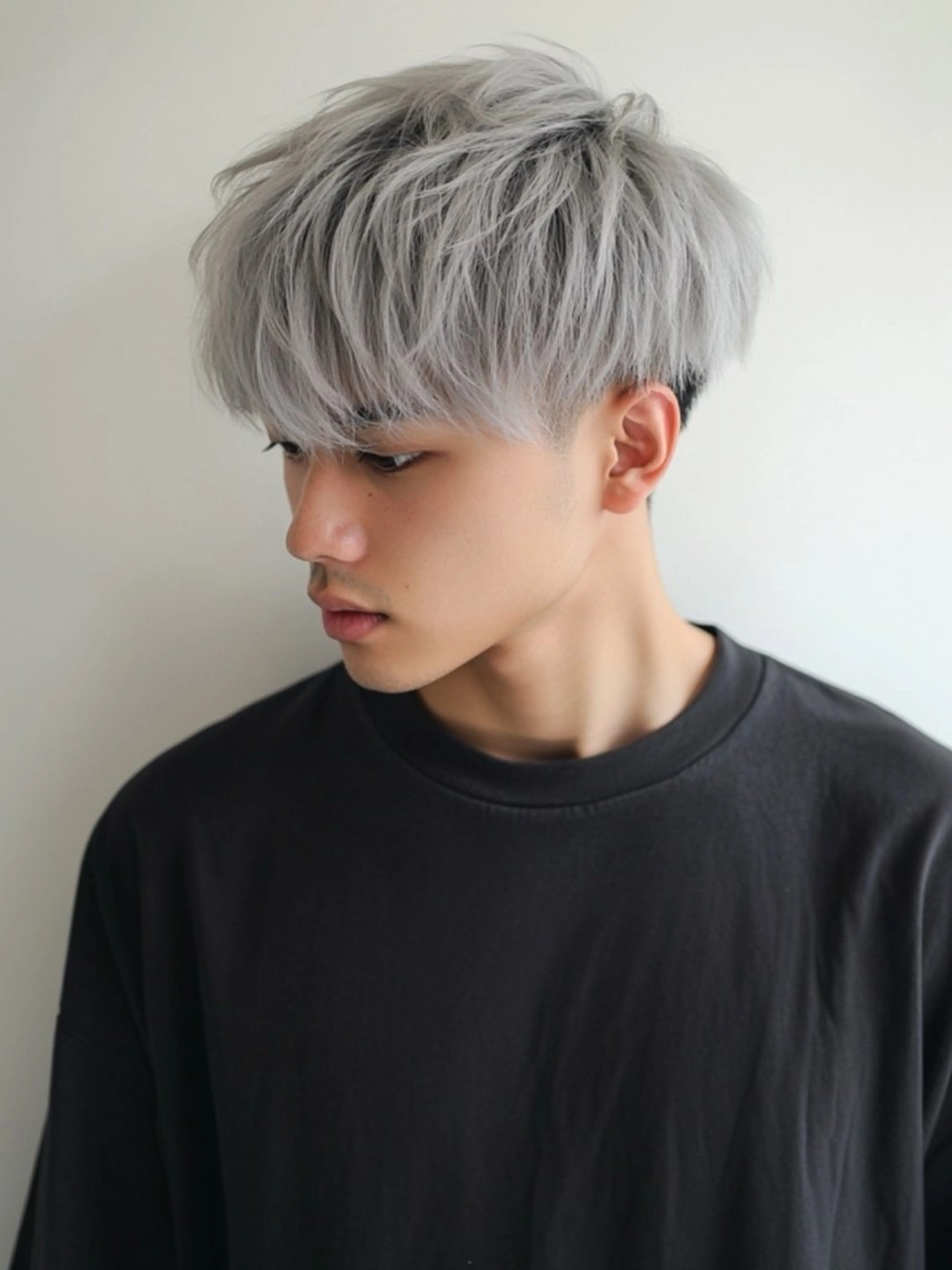 ショート カラー メンズ 🌈髪質改善🌈 過去の1艶サラ体験✨のヘアスタイル