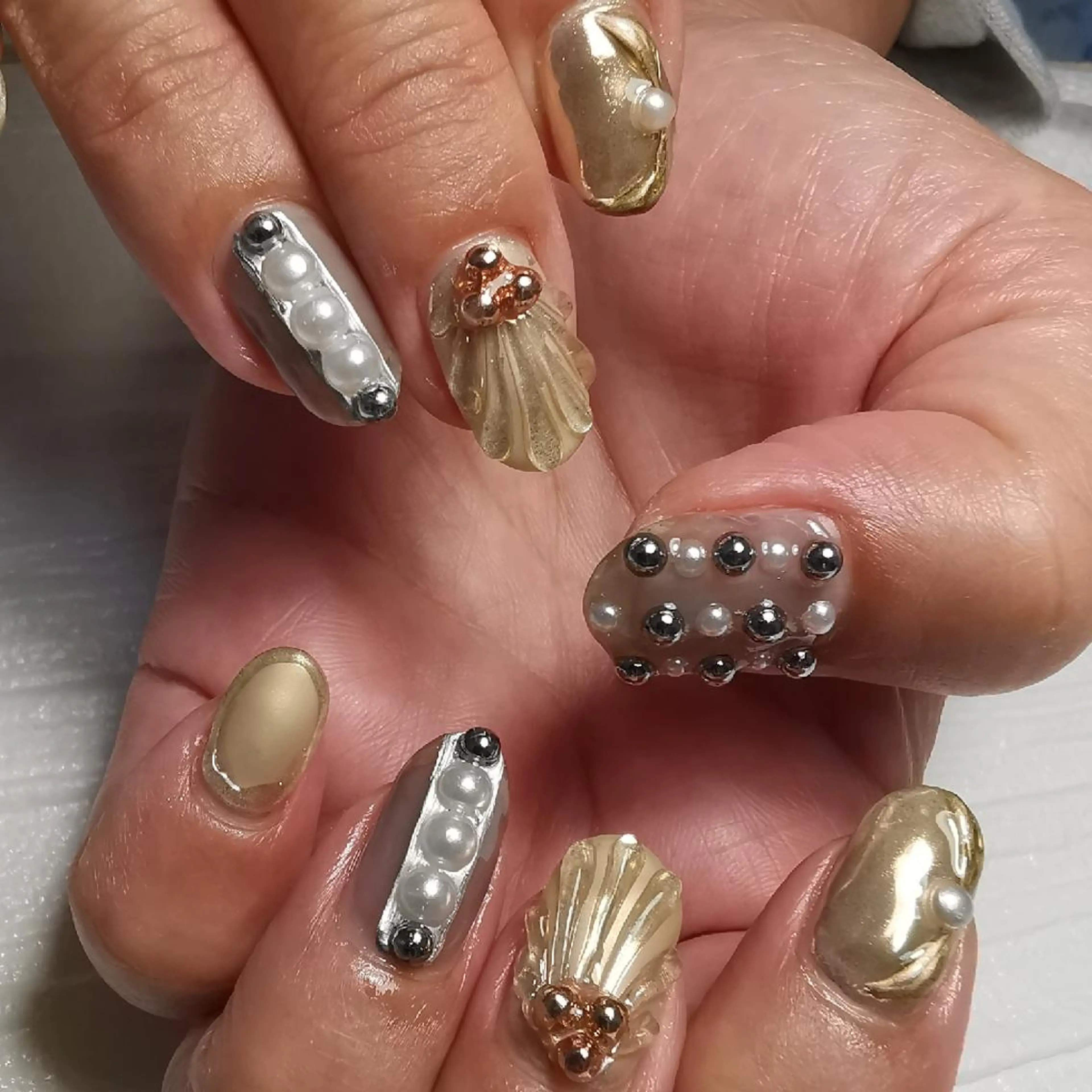 ネイル 持ち込み ハンドネイル reve あやののネイルデザイン