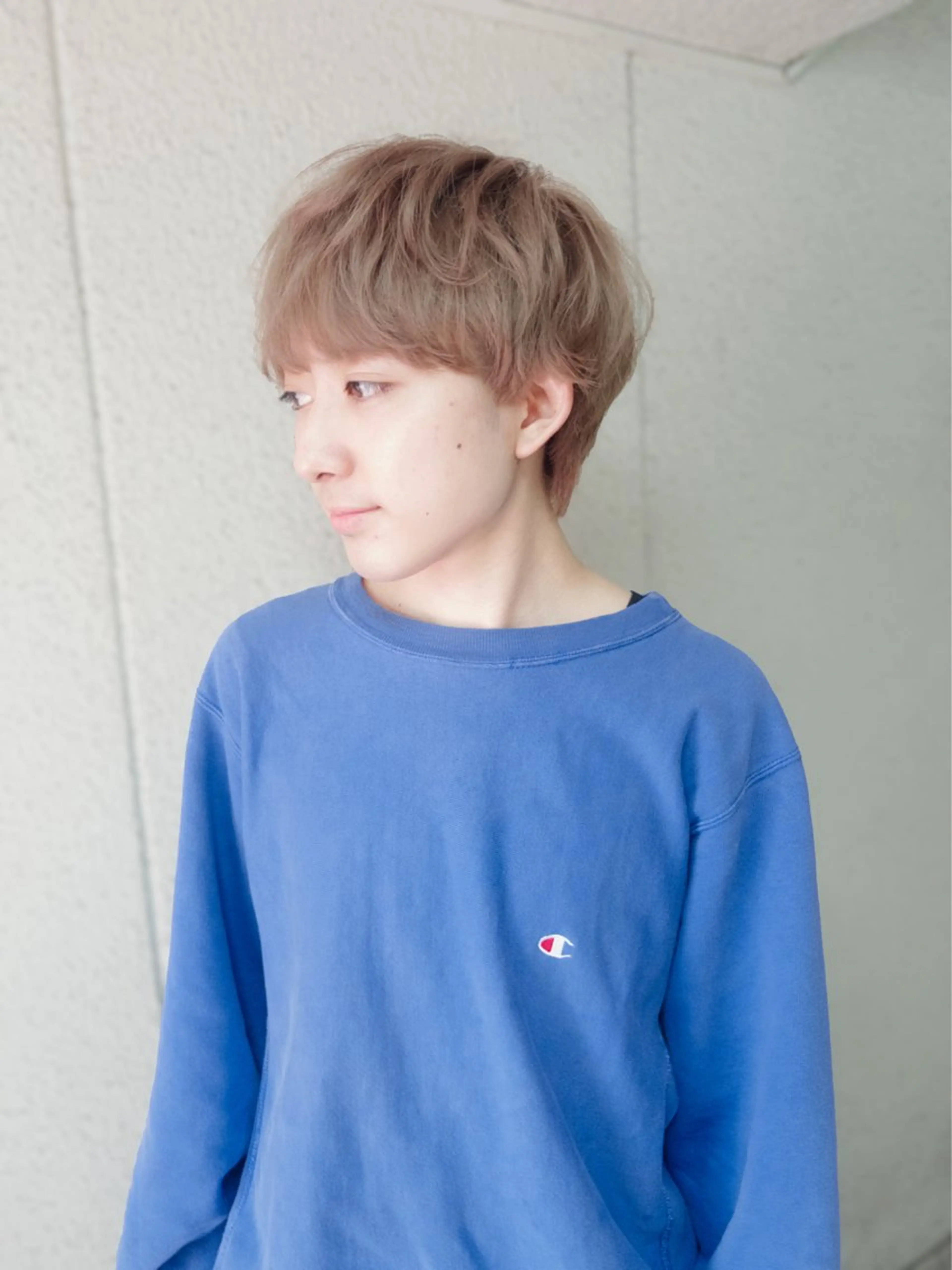 ショート カラー ヘアカラー 宮本 泰周のヘアスタイル