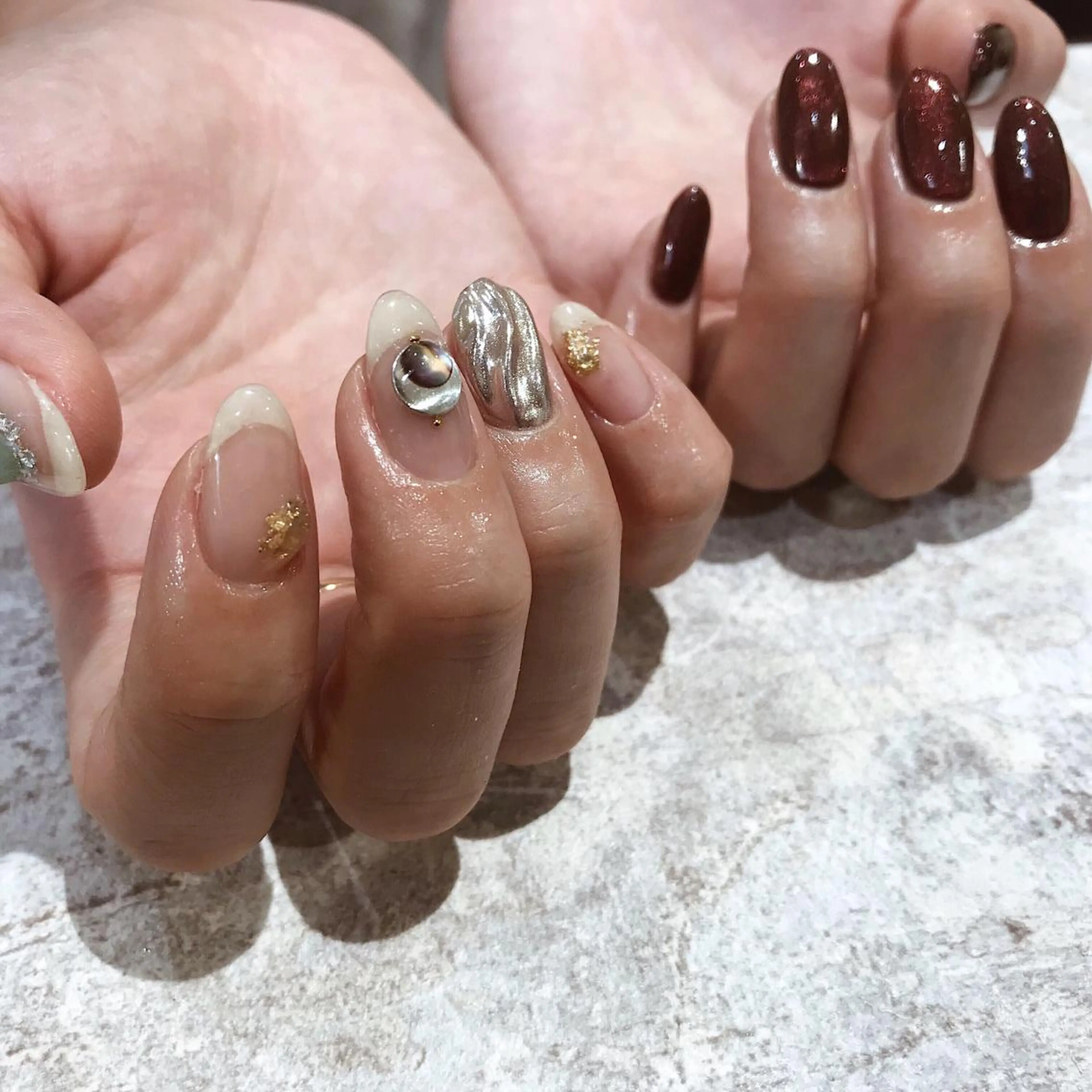 ネイル nail atelier AMBER所属・saori .の眉毛・アイブロウイメージ