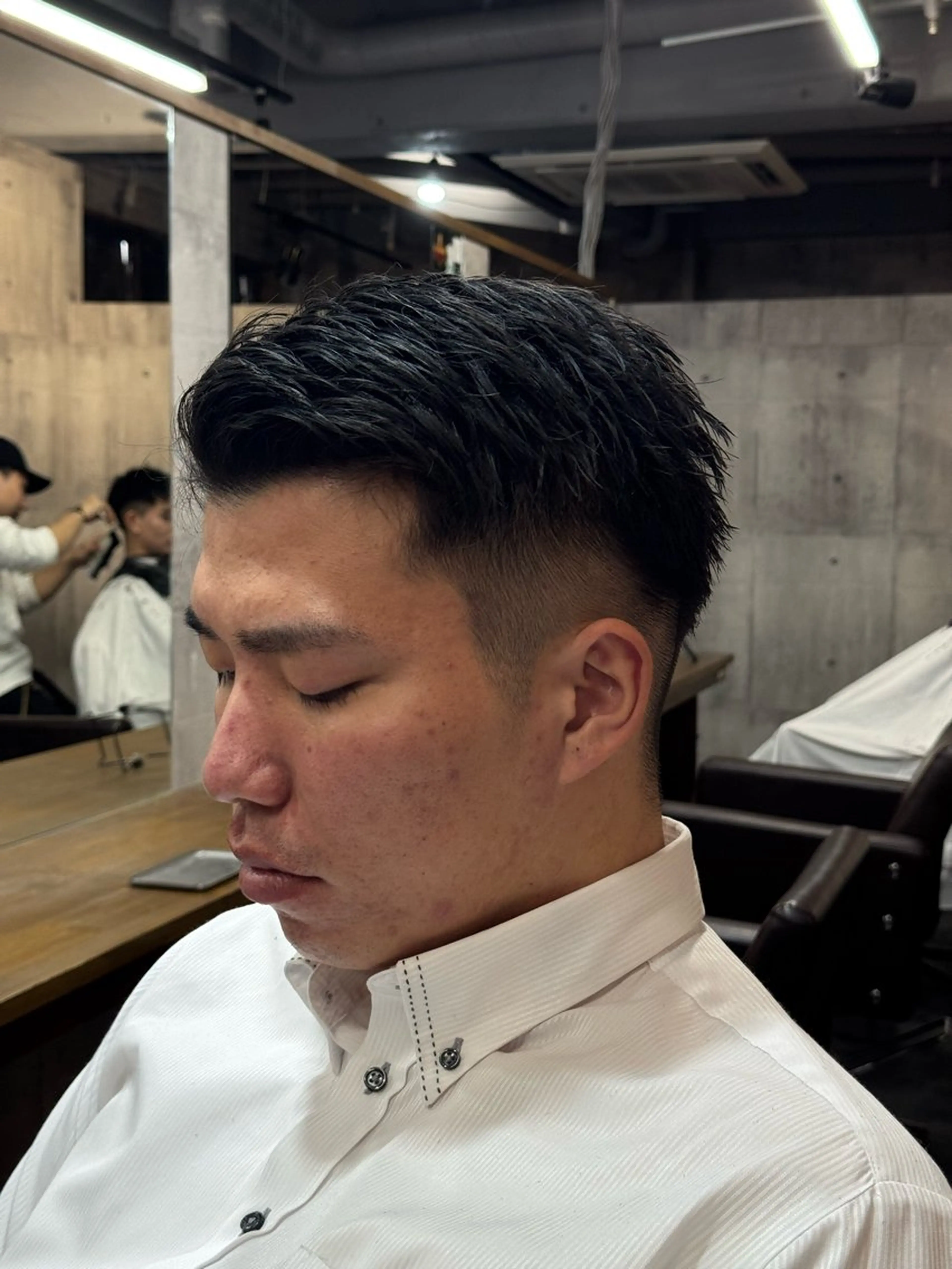 ショート メンズ ショートヘア 心斎橋ハイトーン特化 midori🍀のヘアスタイル