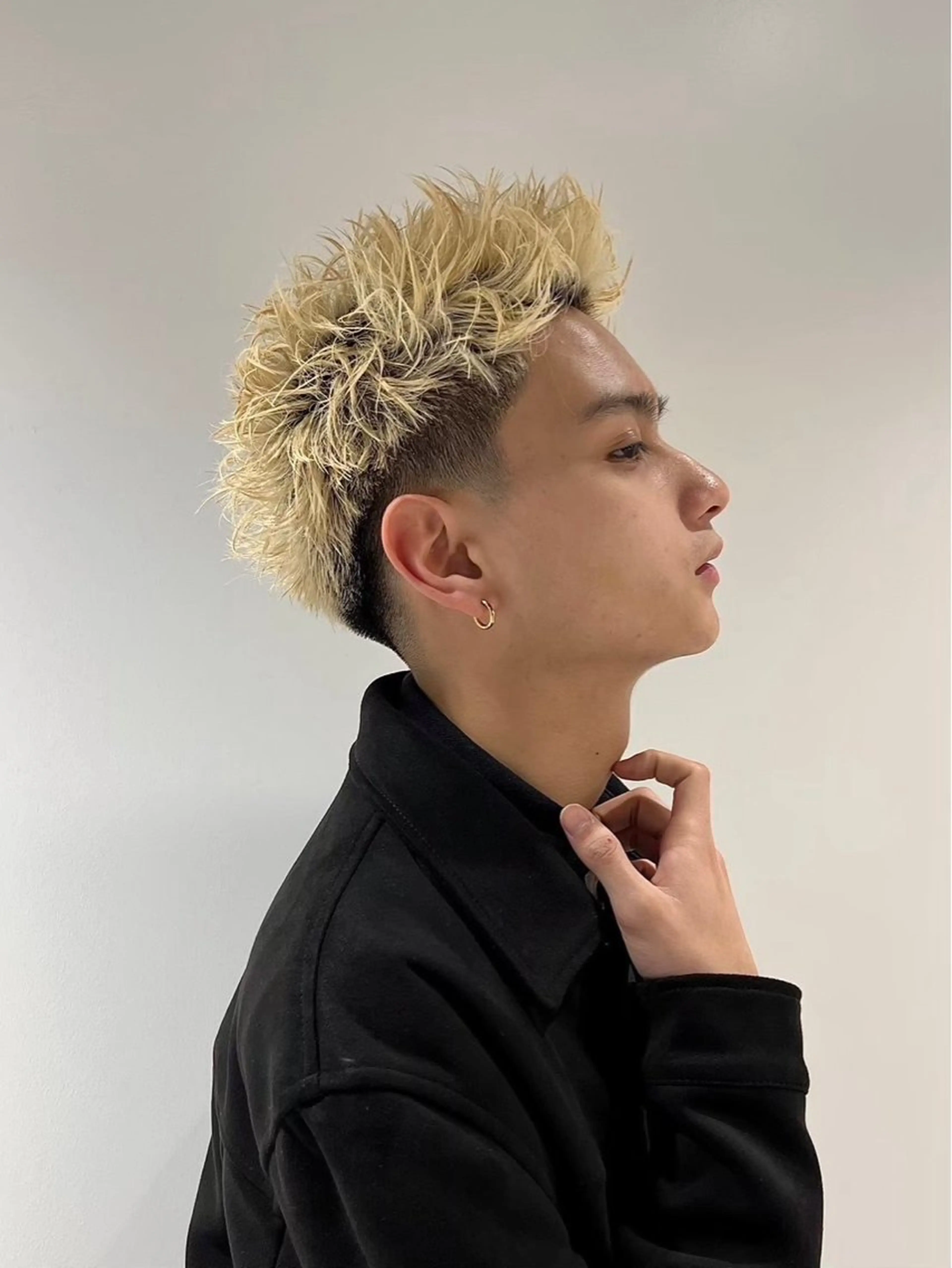 【men's】メンズカット/マッシュ/センターパート/スパイキー/ウルフ/フェード/ビジネス/刈り上げ🉑の写真