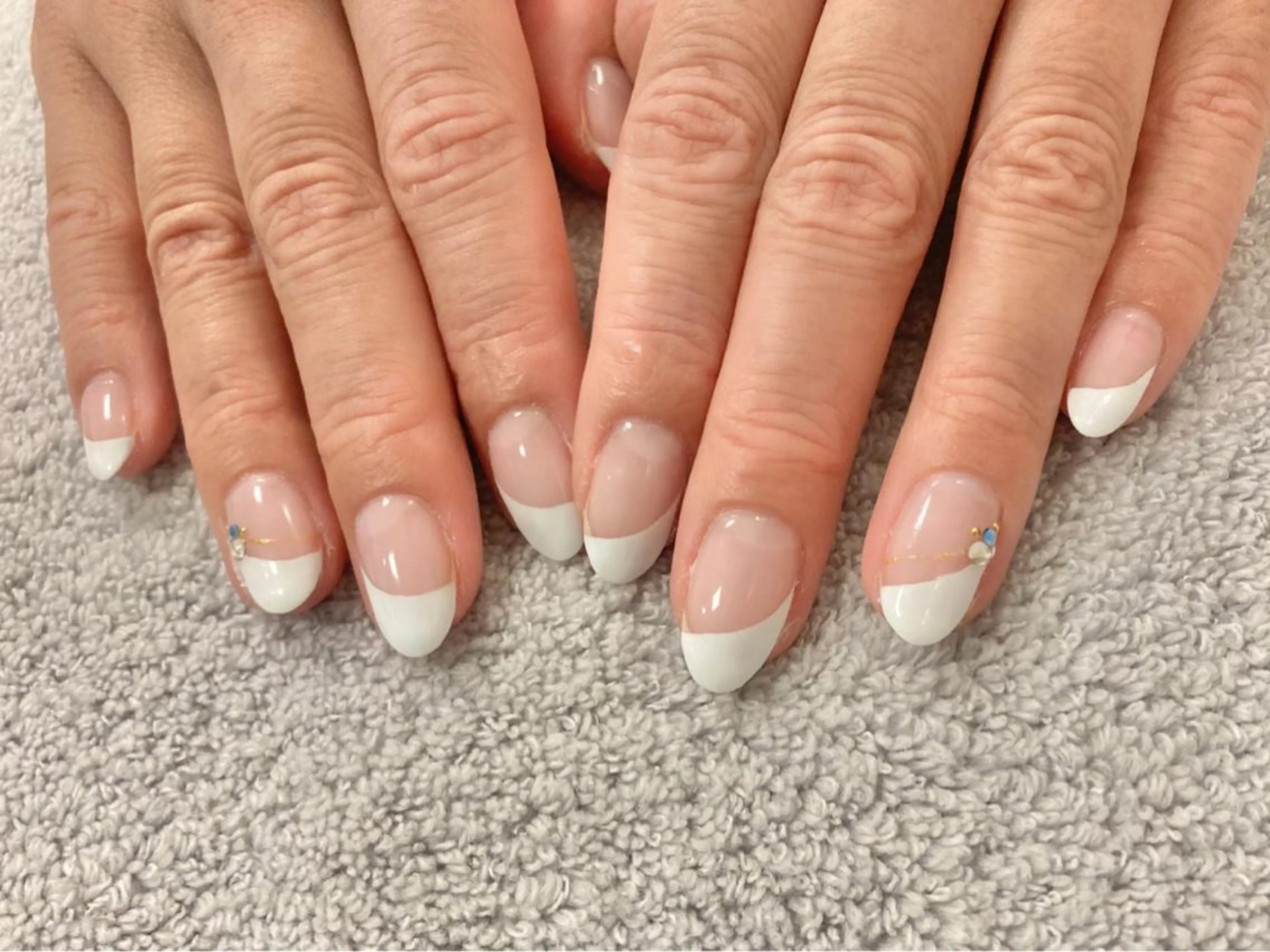 ネイル ストーンネイル Mojyam nail所属・松本 実咲のネイルデザイン