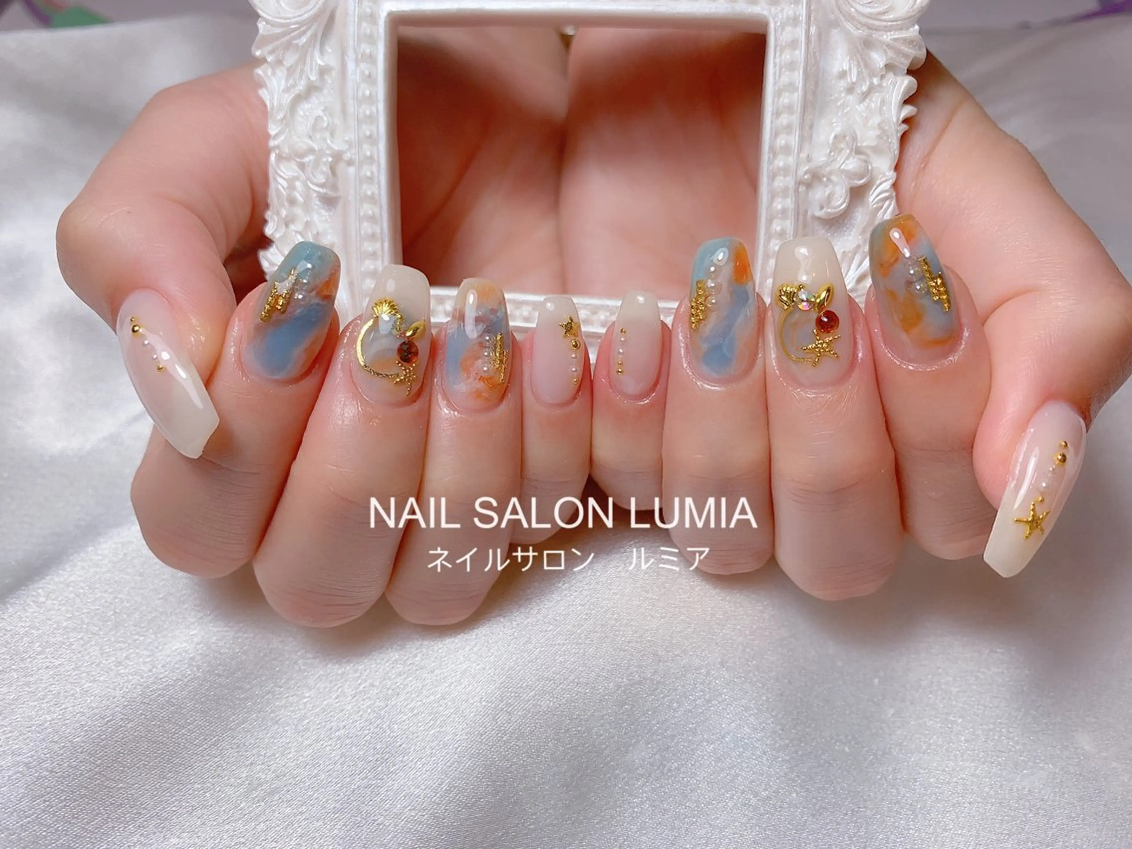 ネイル ハンドネイル ネイルサロン ルミア Lumia 店長のネイルデザイン