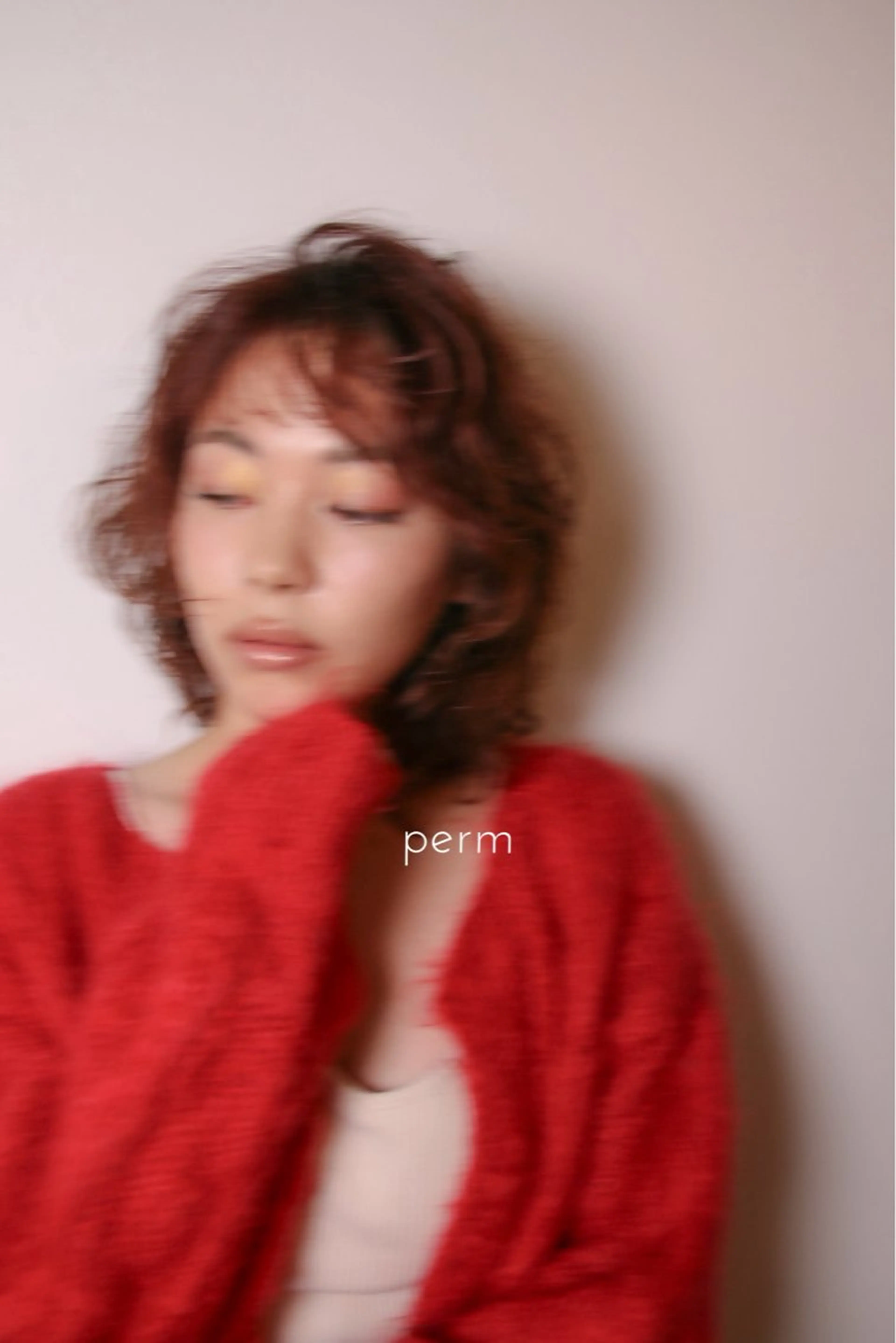 ミディアム カラー パーマ 中屋恵美🎨 Designカラーのヘアスタイル