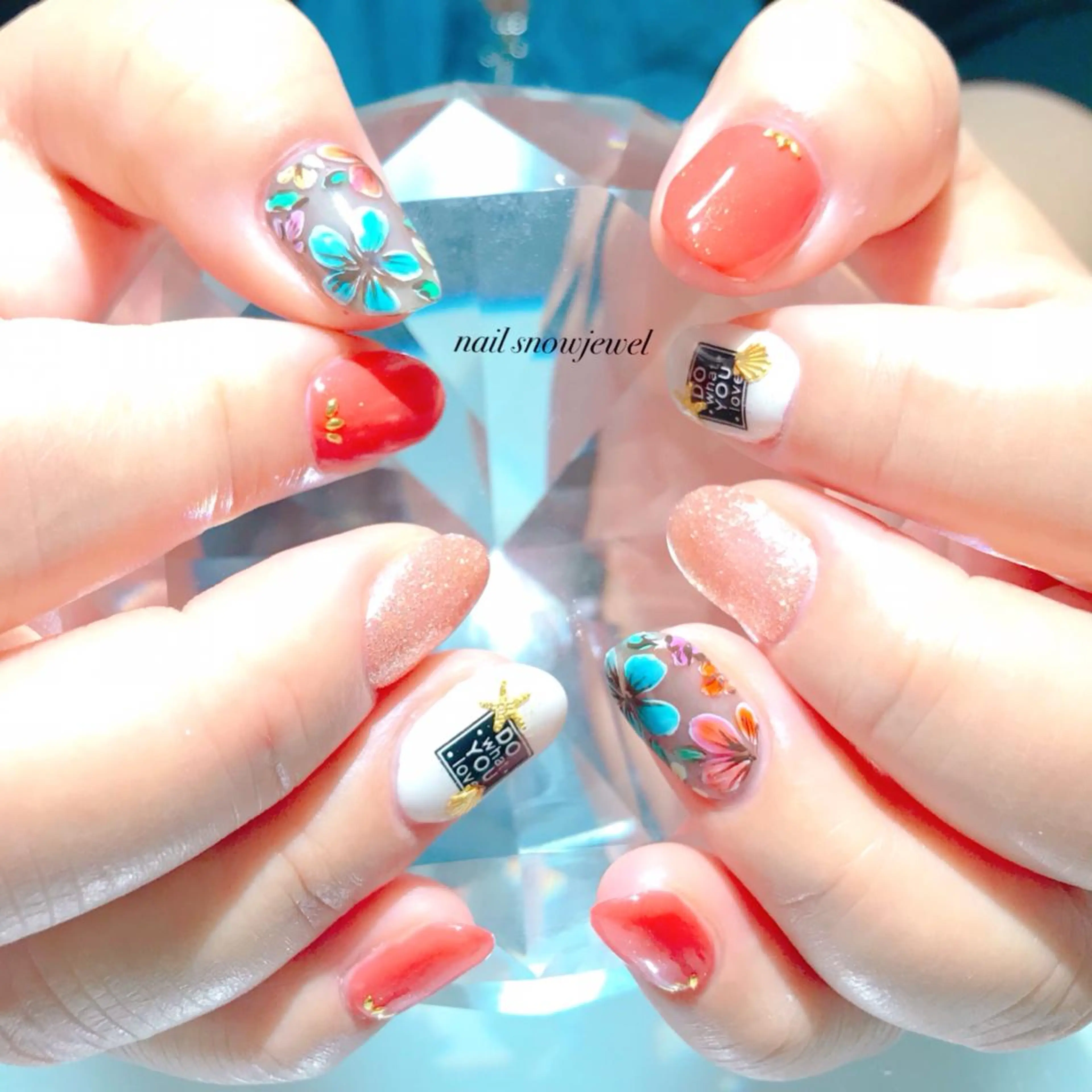 ネイル nail snowjewelのネイルデザイン