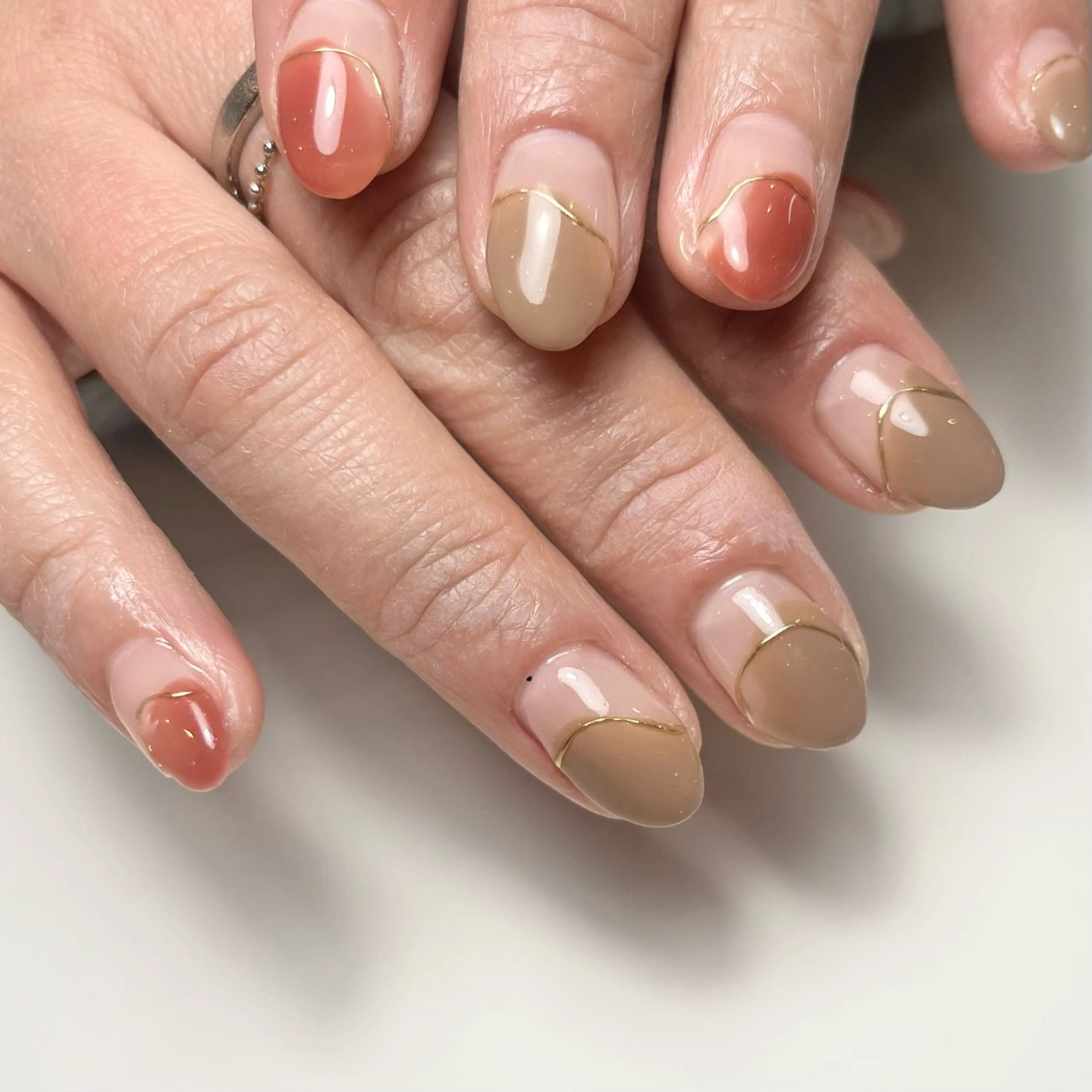 ネイル フレンチネイル ハンドネイル ballie／小野原 なつみのネイルデザイン