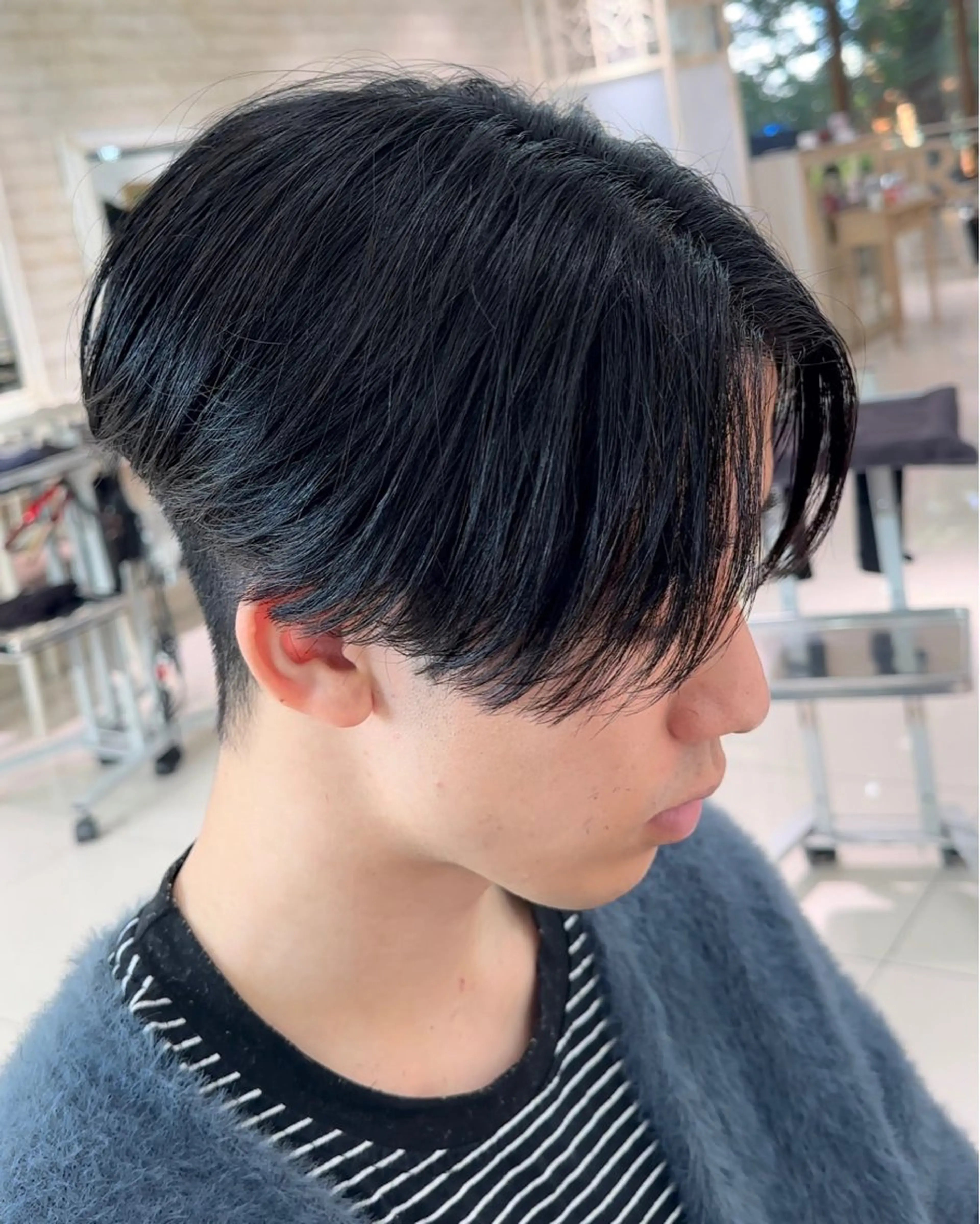 メンズ SALOWIN渋谷caldo店B1所属・岐津公太 メンズ縮毛矯正のプロのヘアスタイル