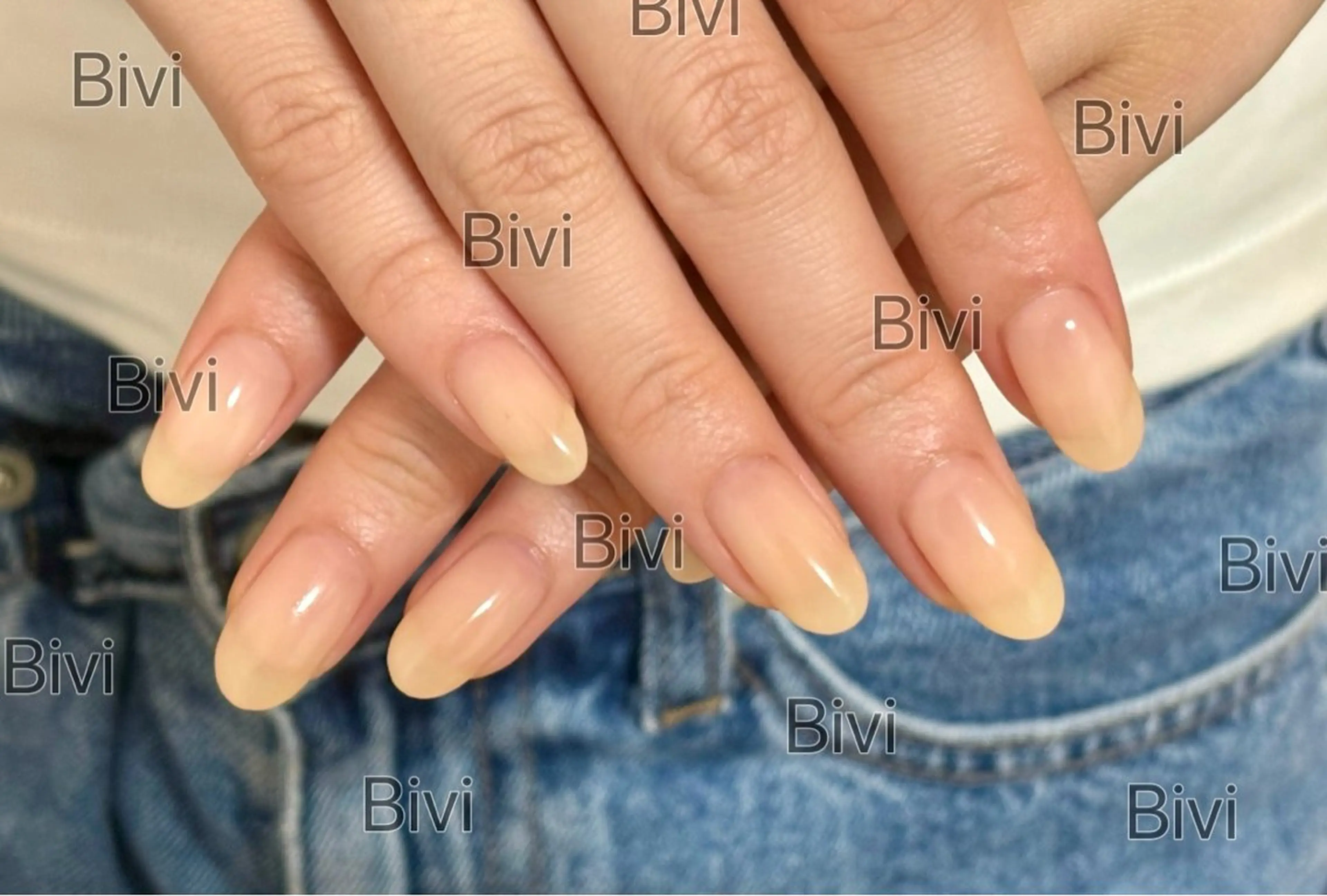 ネイル ハンドネイル ハンドケア ♡Bivi♡自爪に 優しいネイルサロンのネイルデザイン