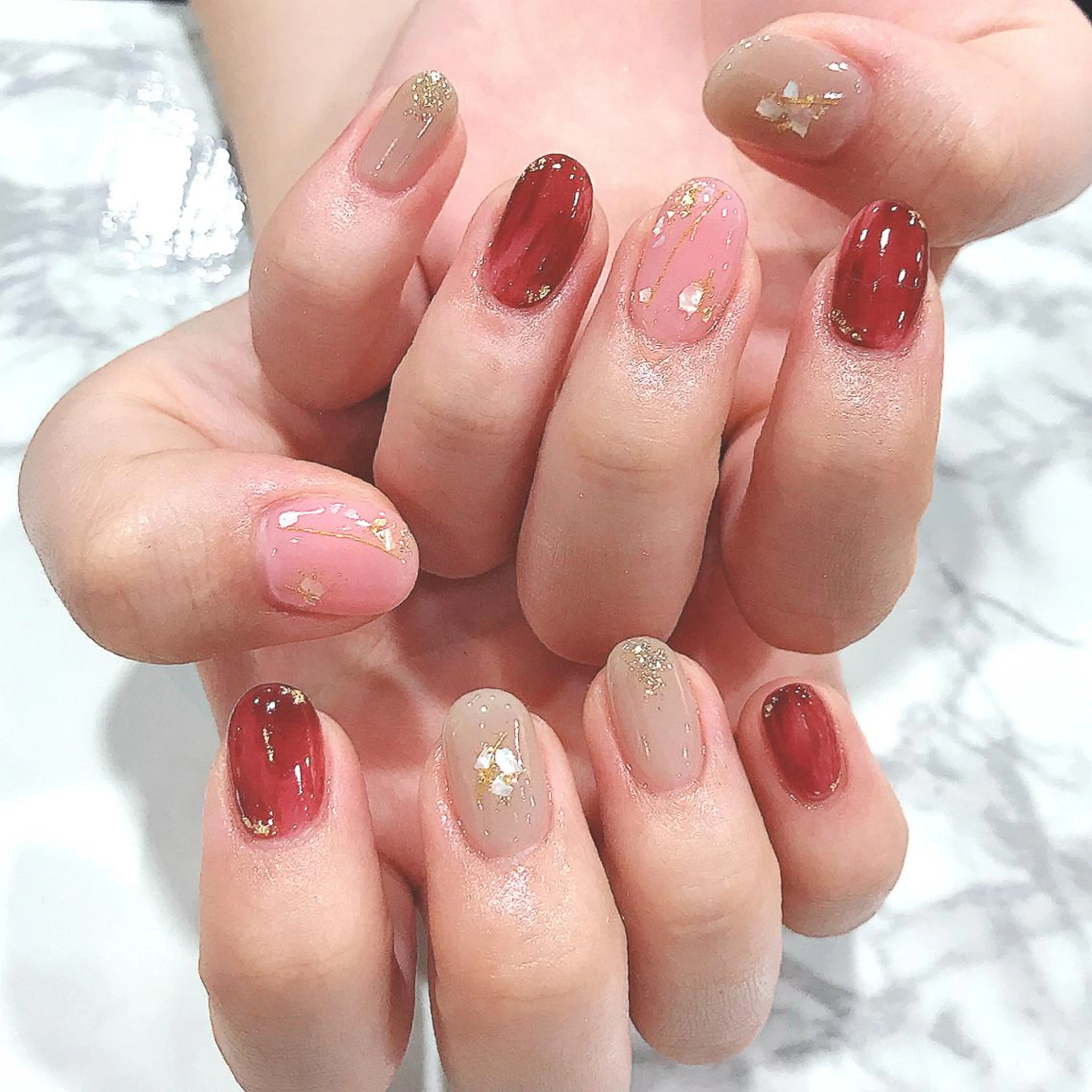 ネイル Allure小山店 後藤文香のネイルデザイン