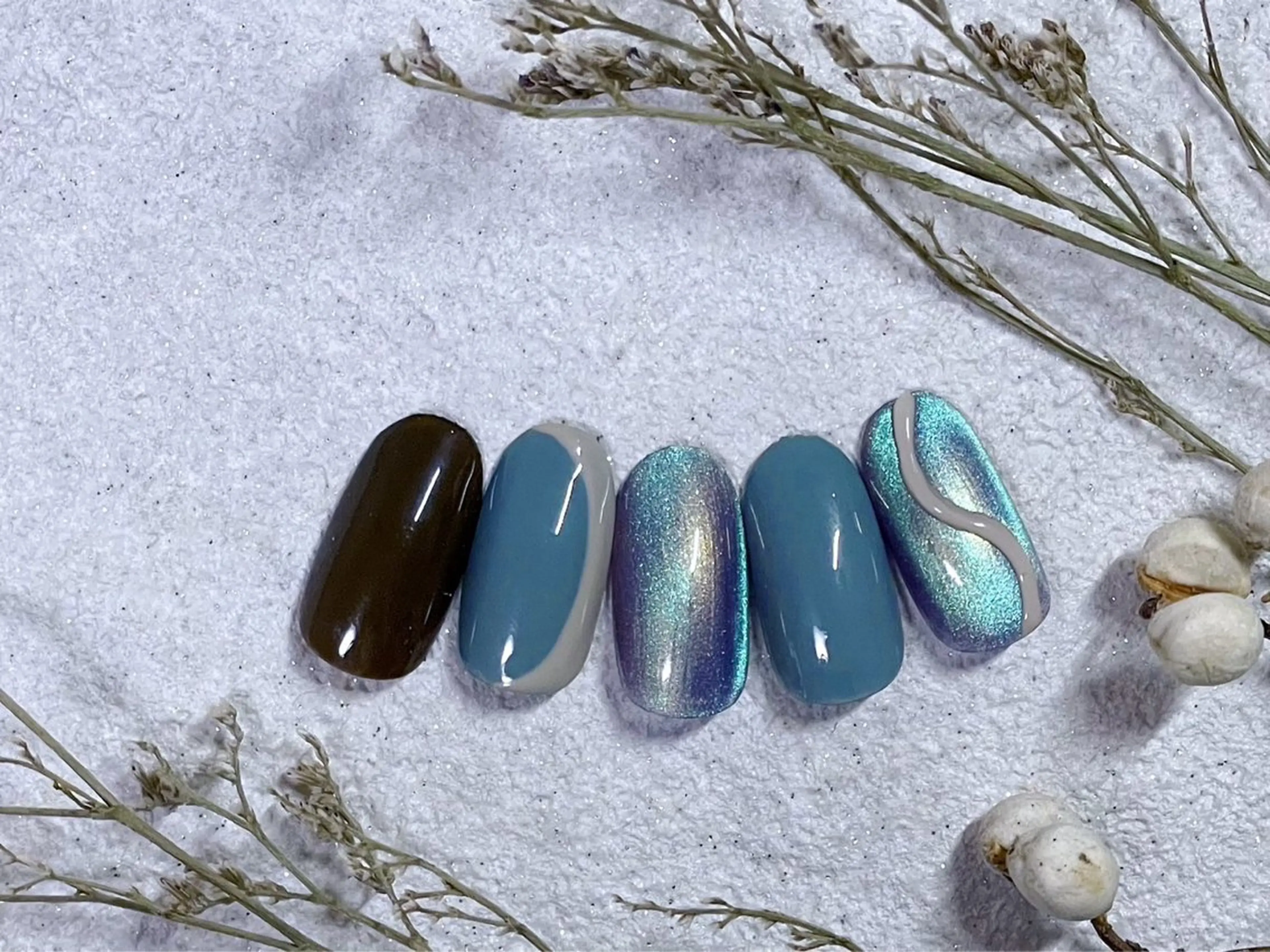 ネイル ジェルネイル 韓国ネイル メンズネイル パラジェル ブライダルネイル kiki nail たまプラーザのネイルデザイン