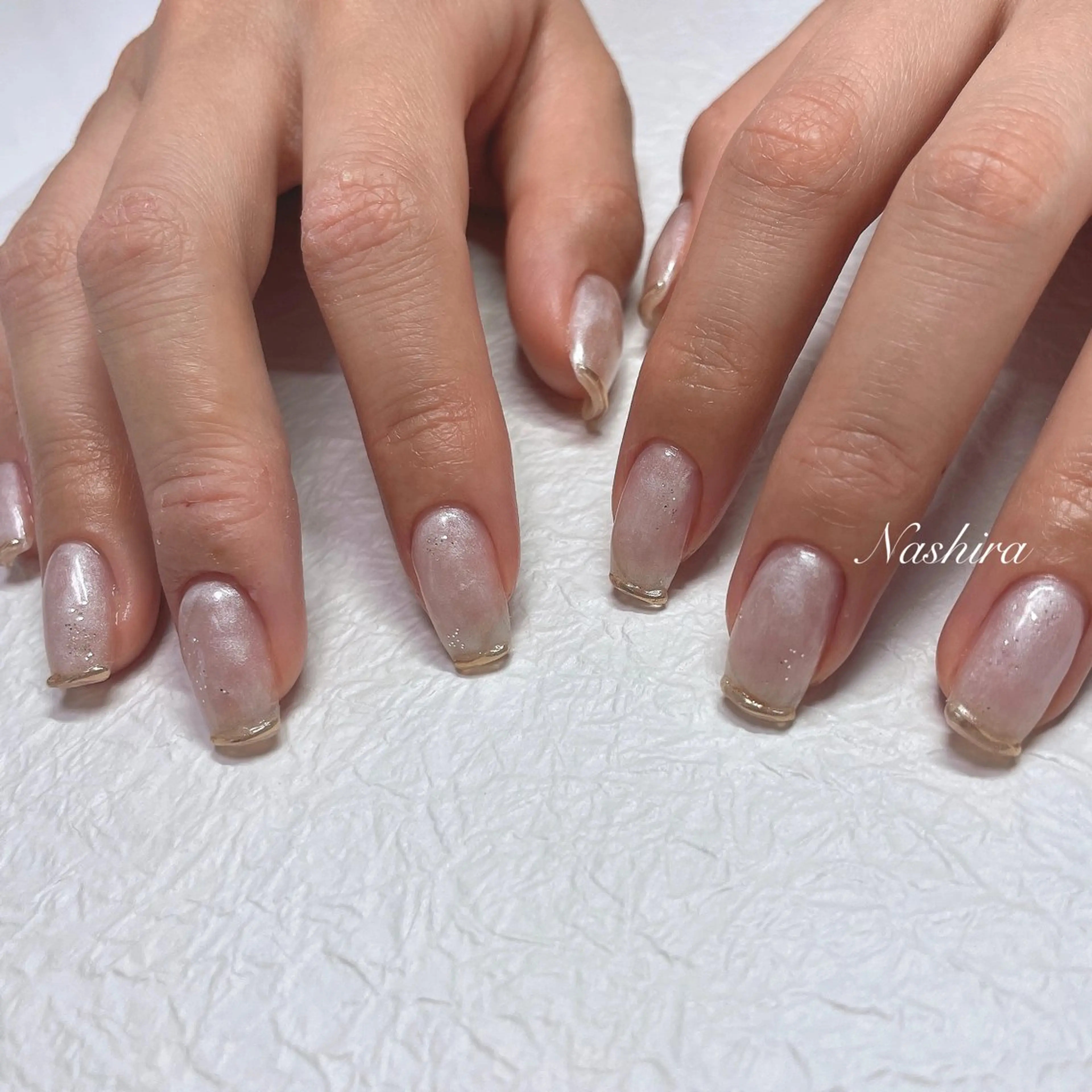 ネイル アートネイル ニュアンスネイル Nashira所属・Nashira moeのネイルデザイン