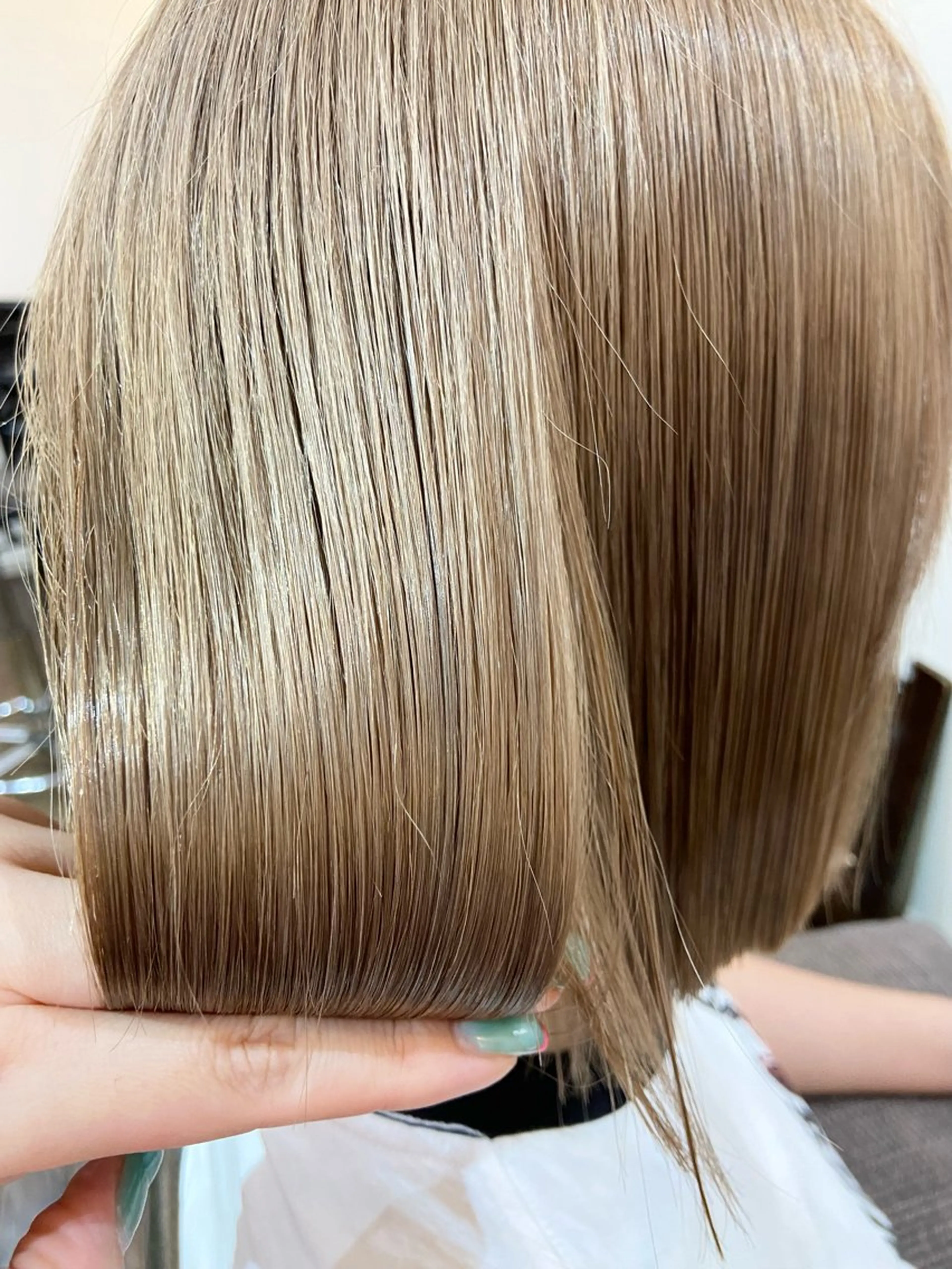 ミディアム カット ヘアカラー Lamana所属・透明感カラー/ 加瀬たまものヘアスタイル